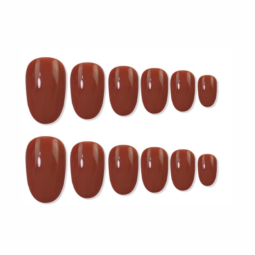 Shills Professional Reusable Press On Nails Oval - SPN533