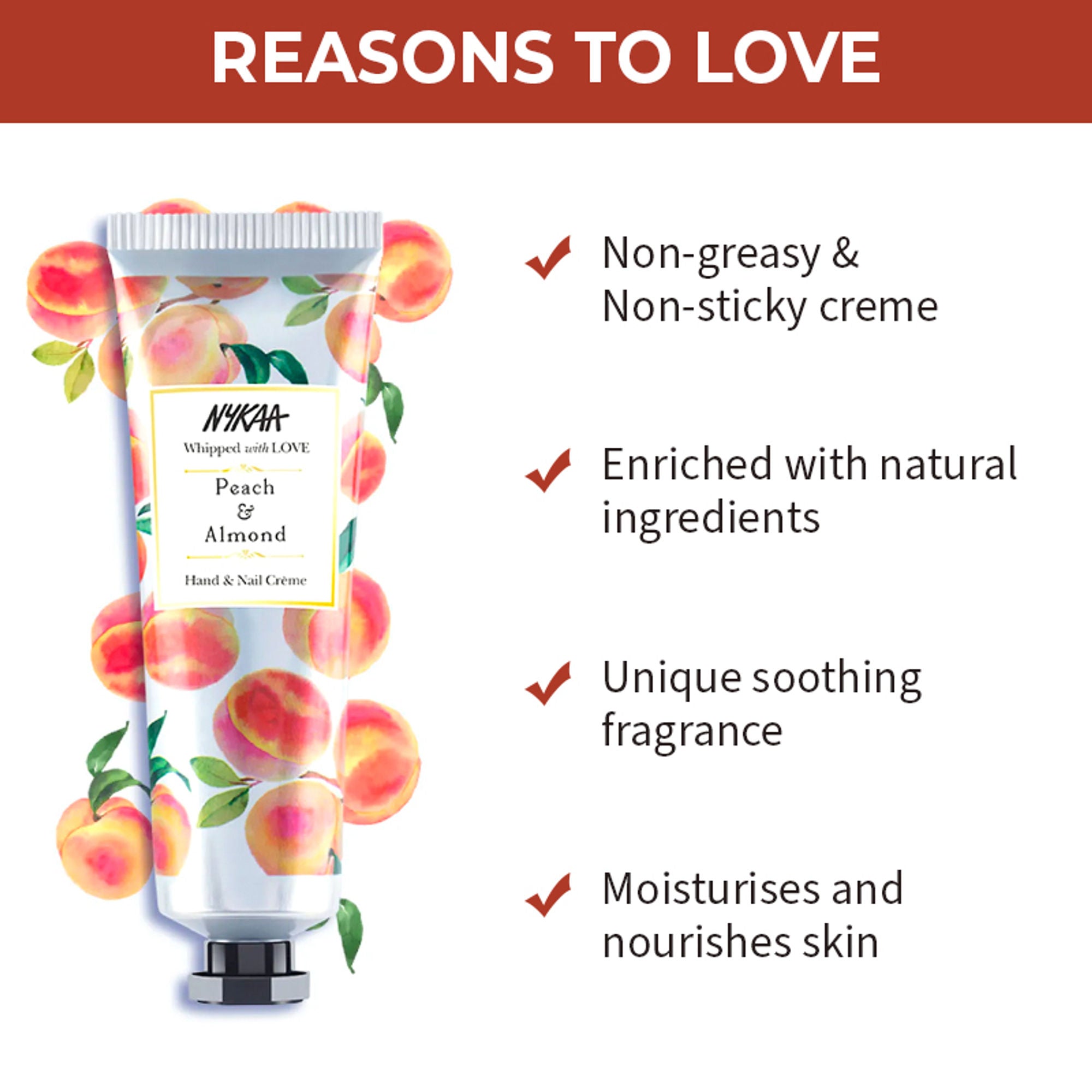 Wanderlust Hand & Nail Creme - Peach & Almond