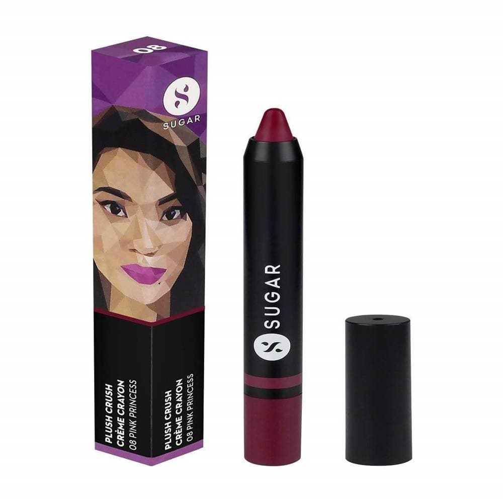 Sugar Plush Crush Creme Crayon - Pink Princess (Pink With A Blue Undertone)