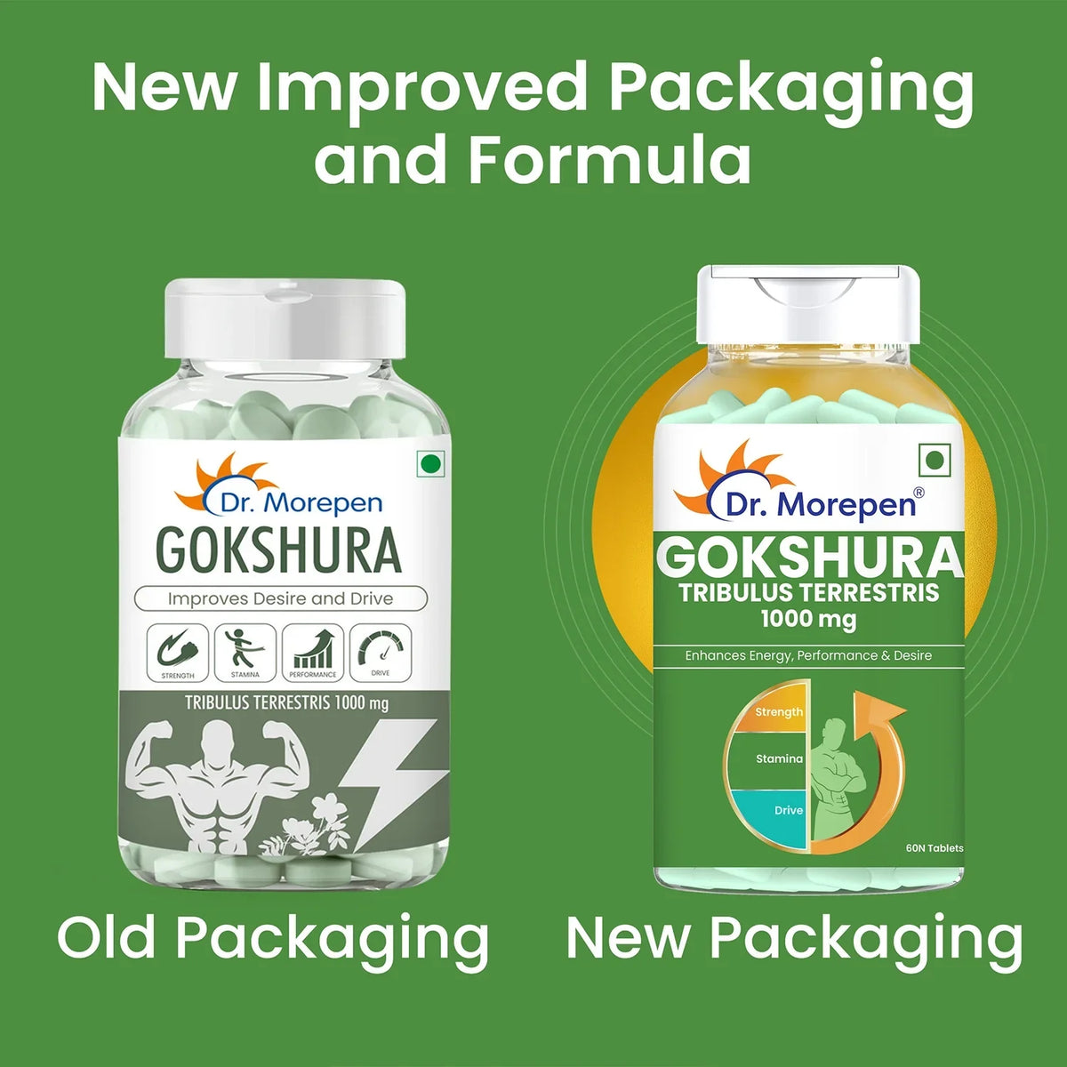 Dr Morpen Gokshura & Testo Boost -Performance Combo Pack