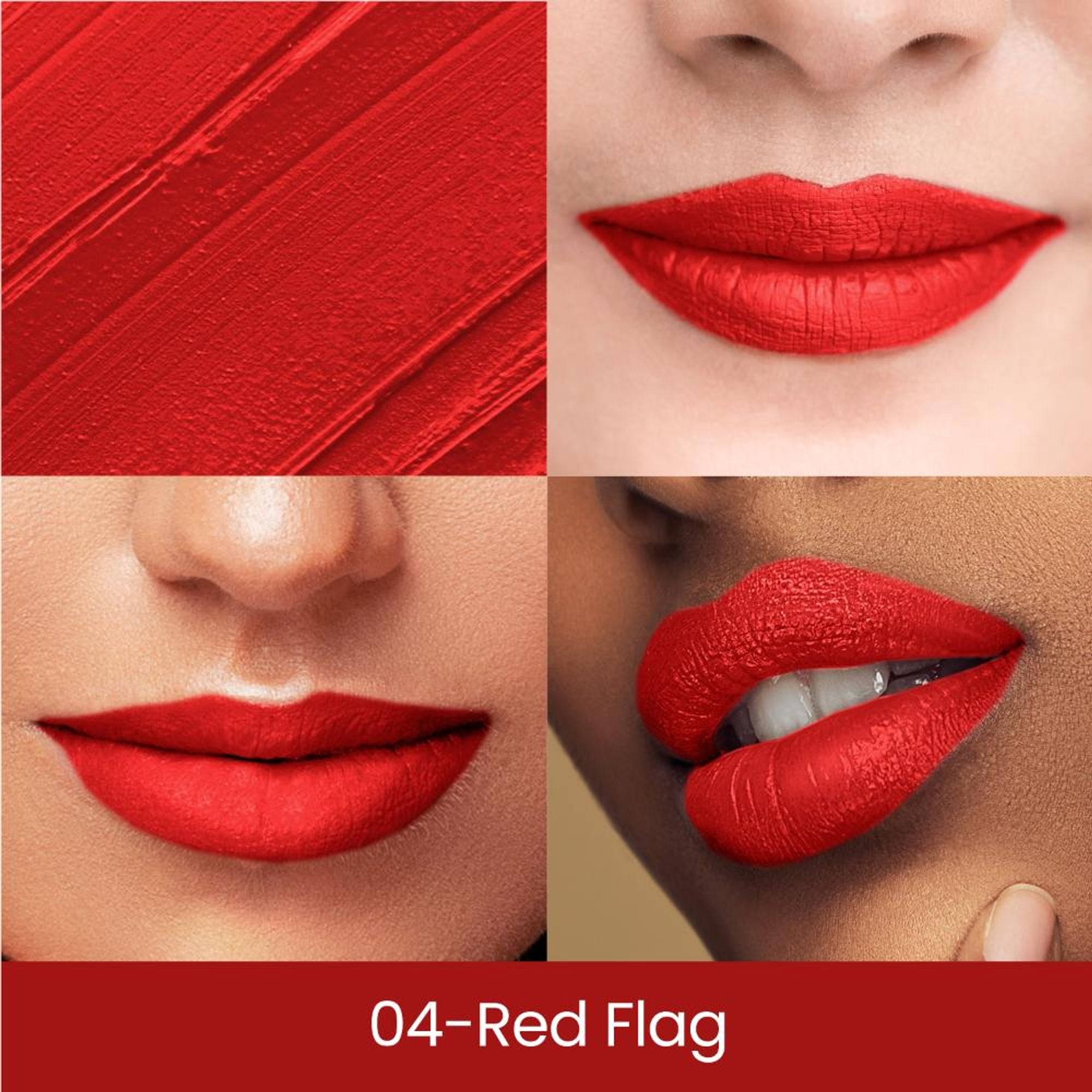 Swiss Beauty Matte Long Lasting Stay Maxx Lip Crayon Lipstick Matte Finish - Red Flag
