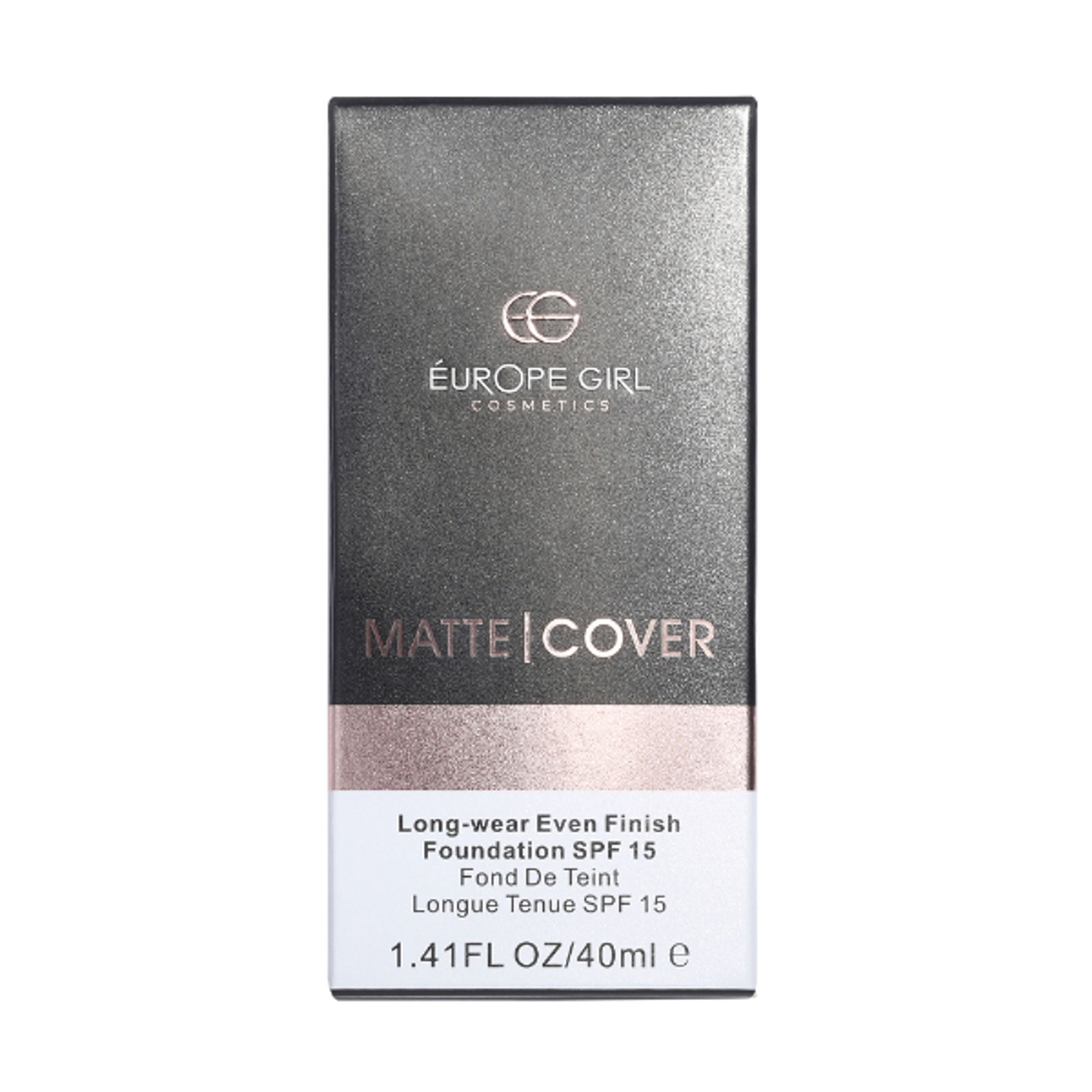 Europe Girl Matte Cover Foundation SPF 15 - 210 Dark Warm Undertone