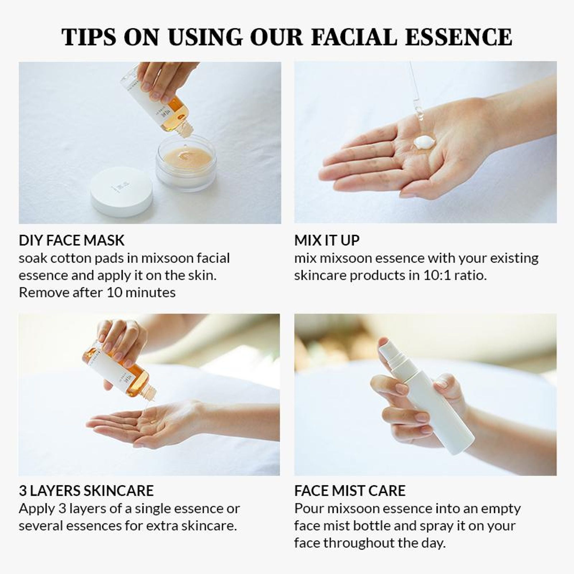 Mixsoon Bifida Ferment Essence, Repairs & Strengthens Skin Barrier with Probiotics