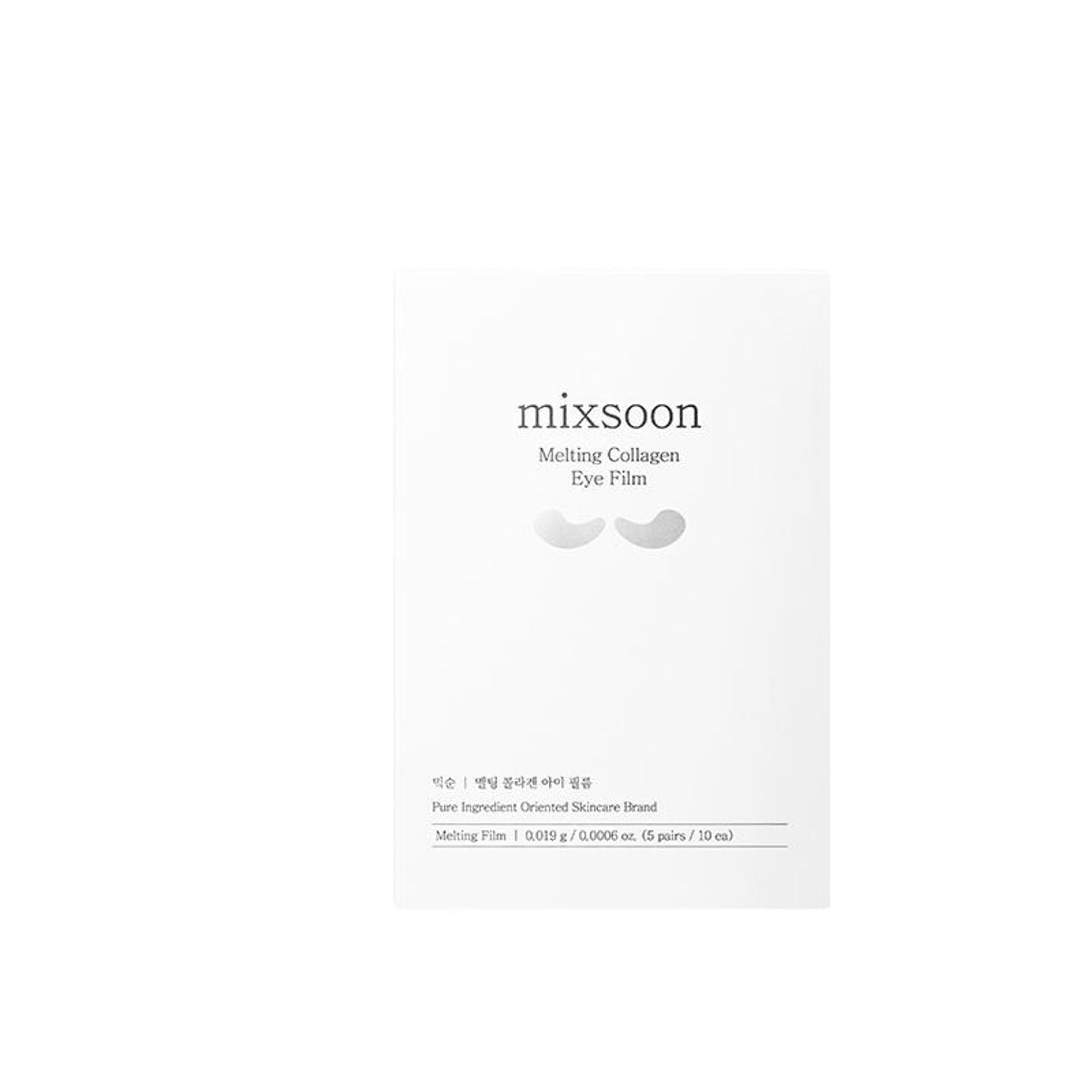 Mixsoon Melting Collagen Eye Film, Hydrates, Firms & Reduces Fine Lines
