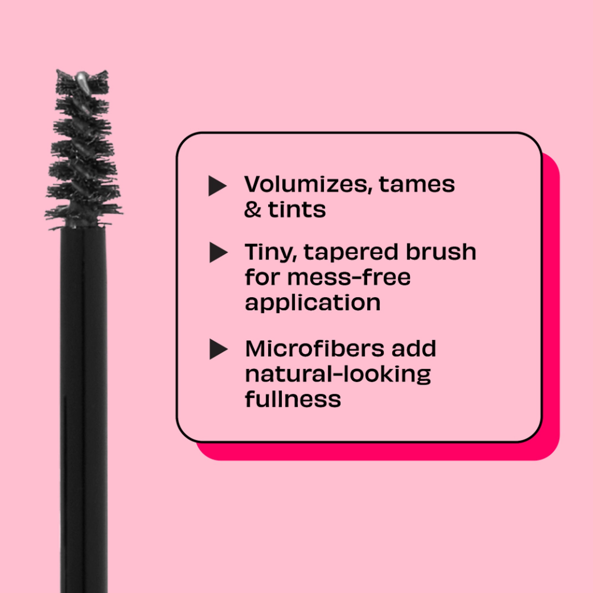 Benefit Cosmetics Gimme Brow+ Brow-Volumizing Fiber Gel Mini - 6 Warm Black-Brown