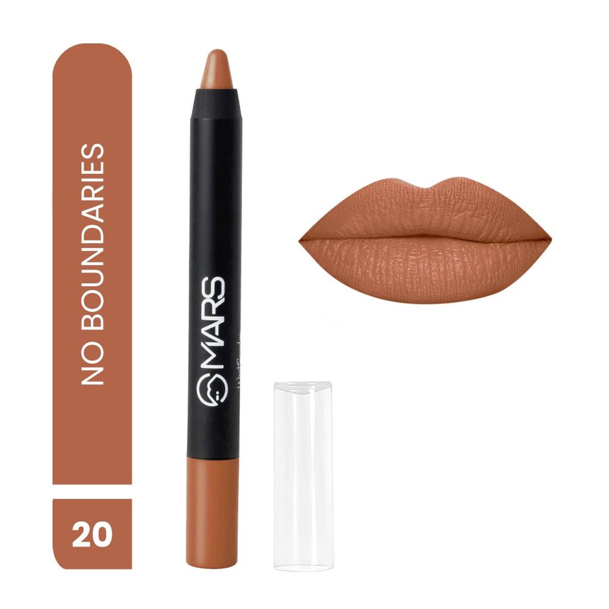 MARS Cosmetics Won't Smudge Won't Budge Lip Crayon - No Boundaries