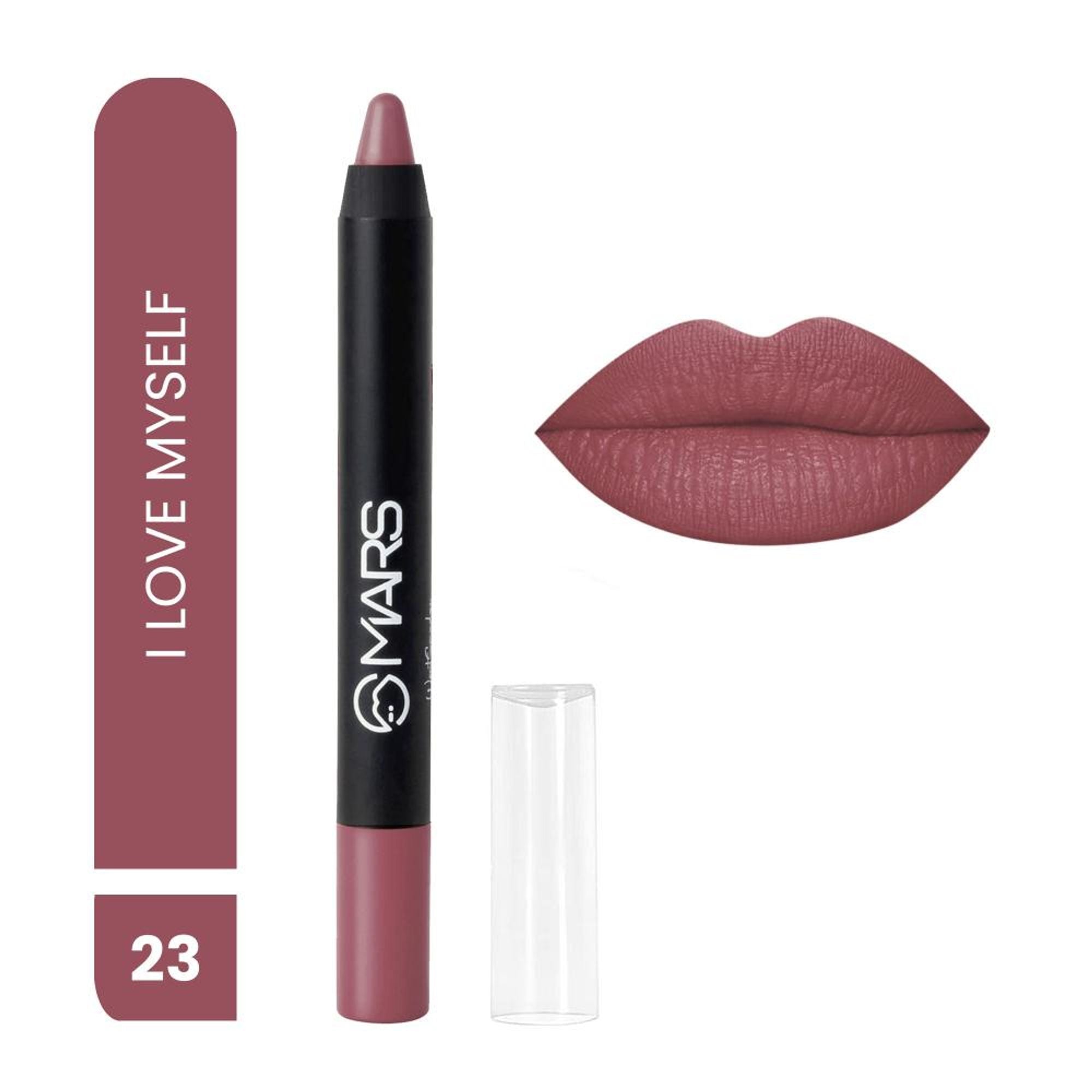 MARS Cosmetics Won't Smudge Won't Budge Lip Crayon - I Am Cute