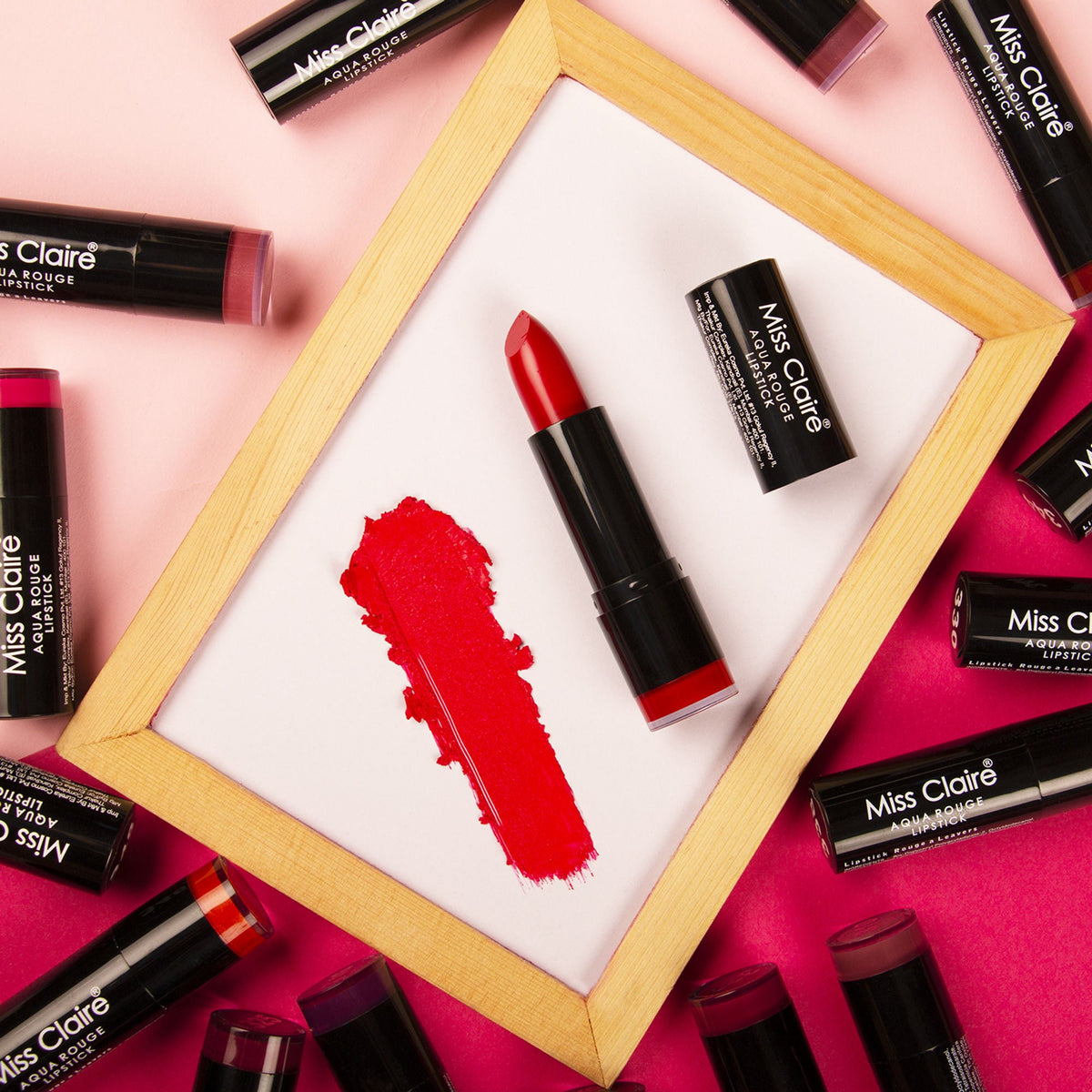 Miss Claire Aqua Rouge Lipstick - 338