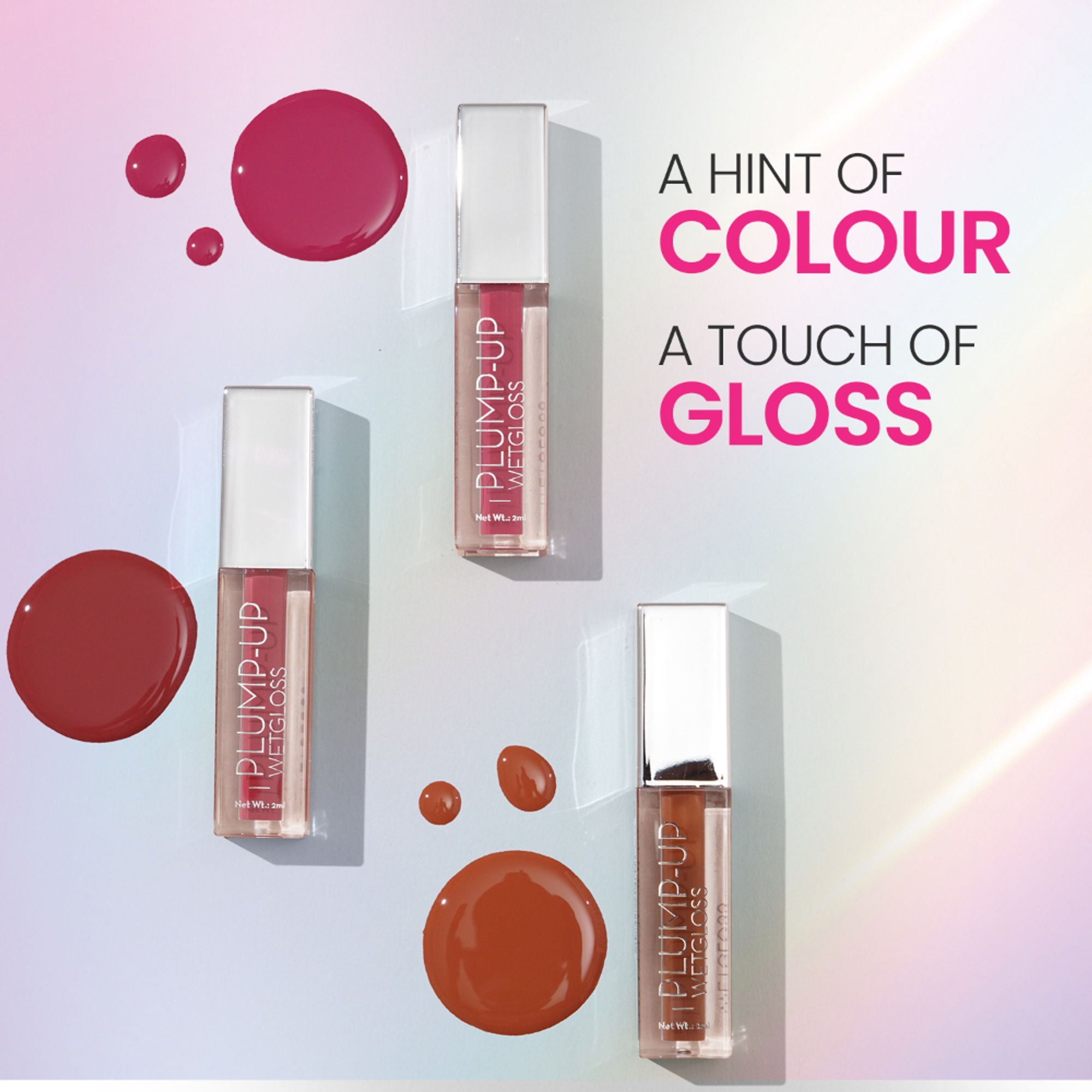 Swiss Beauty Plump Up Wet Lip Gloss For Glossy And Fuller Lips - 6 Spicy Cinnamon