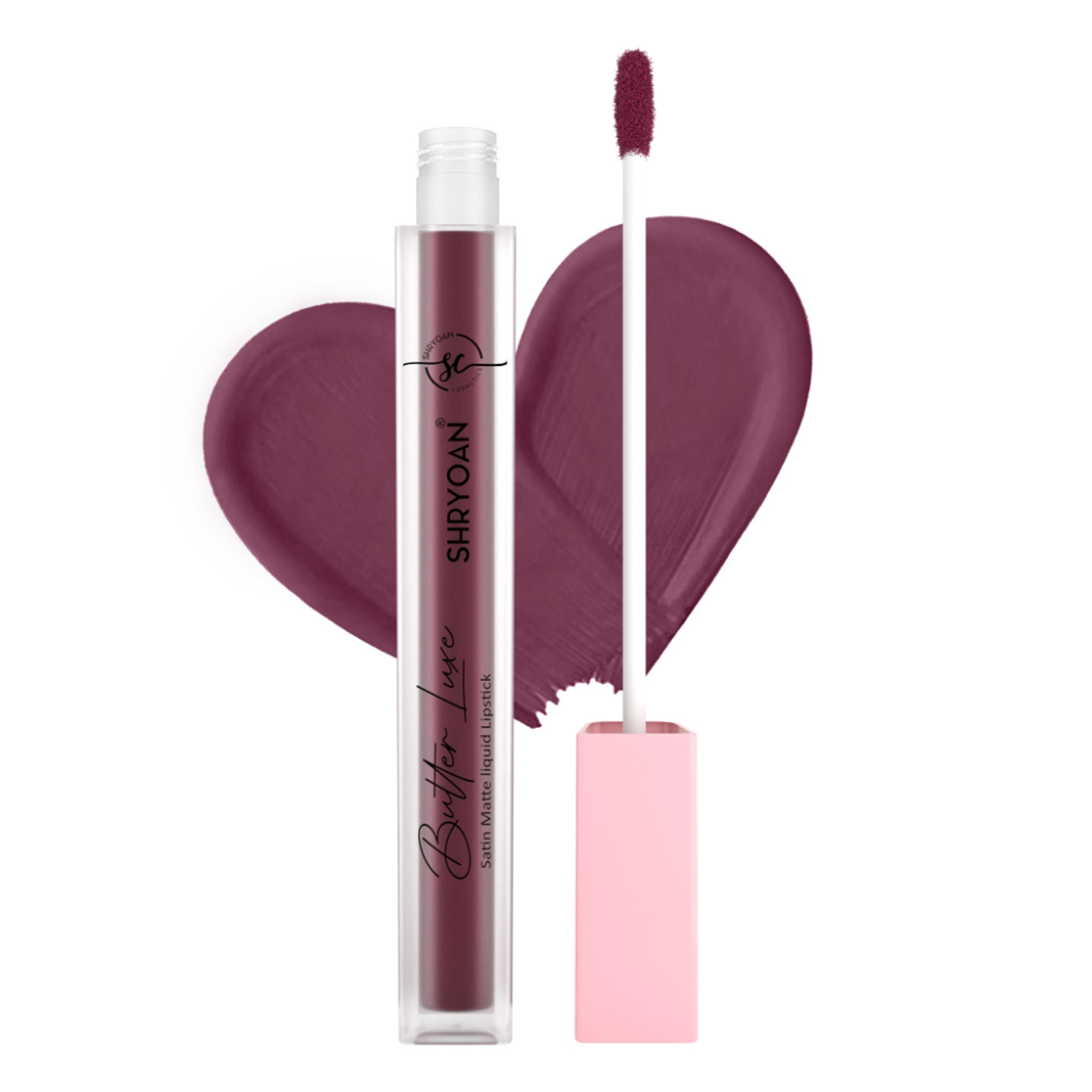 Shryoan Butter Luxe Satin Matte Liquid Lipstick - Plush Plum 09
