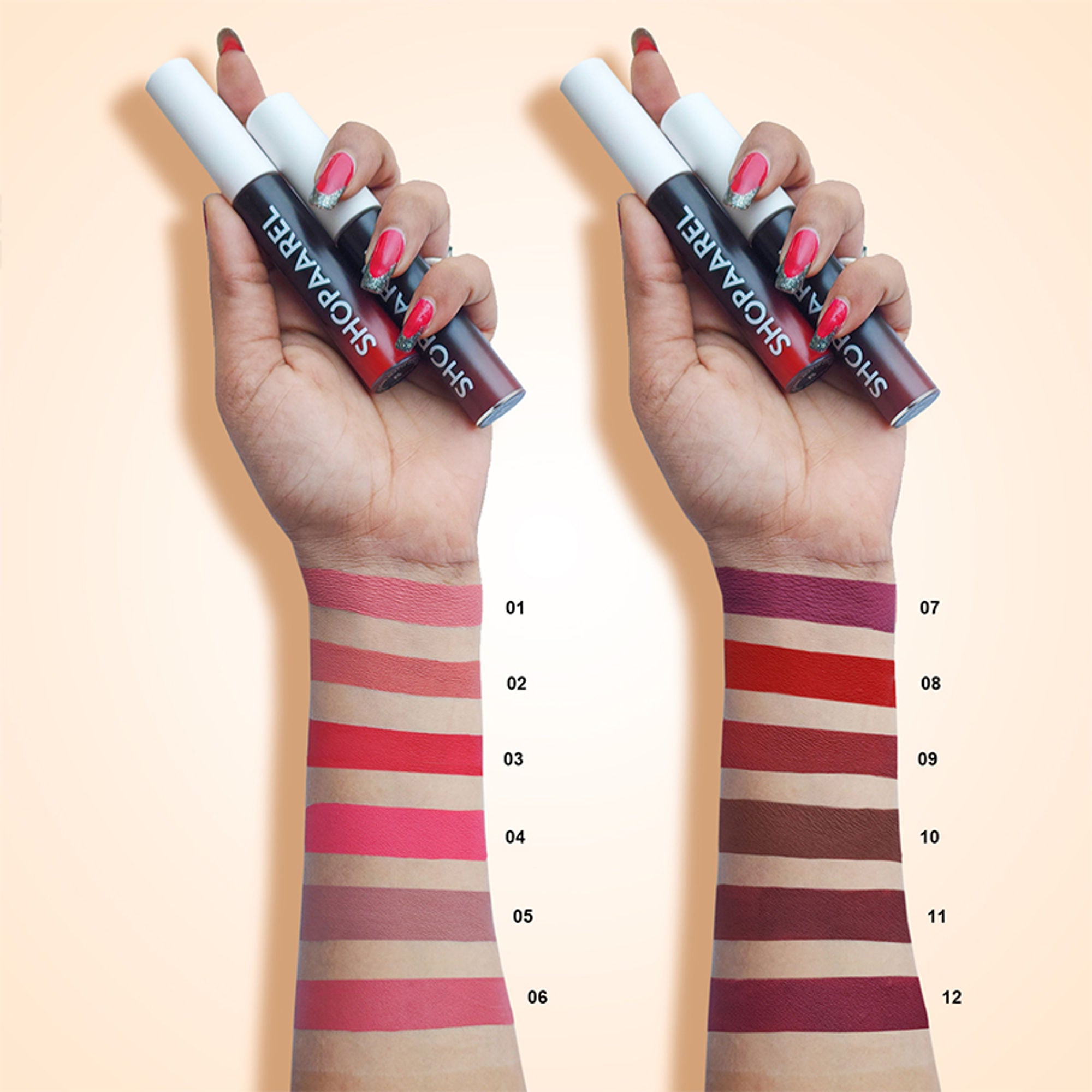Shopaarel Gloss Love Lip Gloss (Matte Edition) - 06