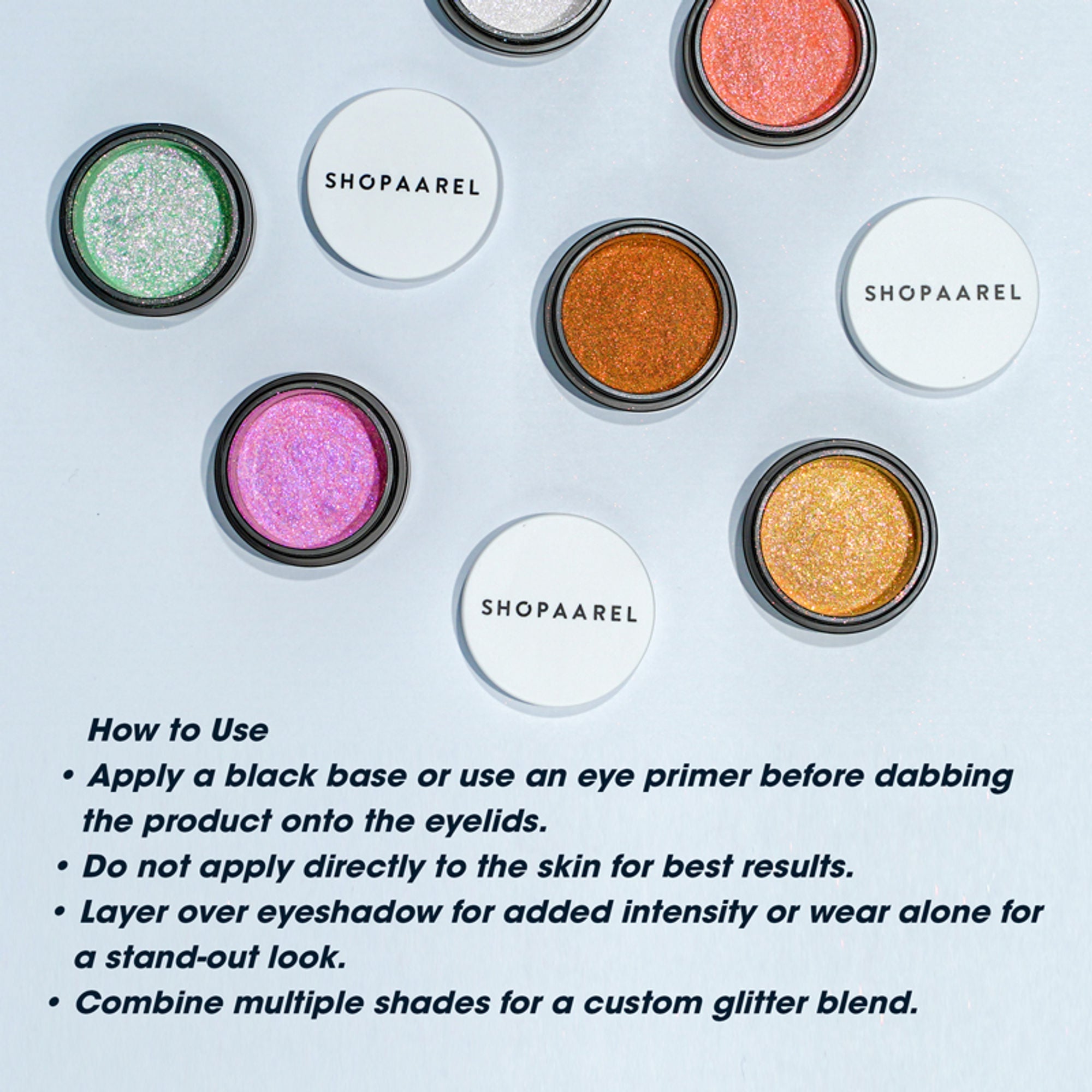 Shopaarel Photoready Eye Glitter (New Edition) - Peacock