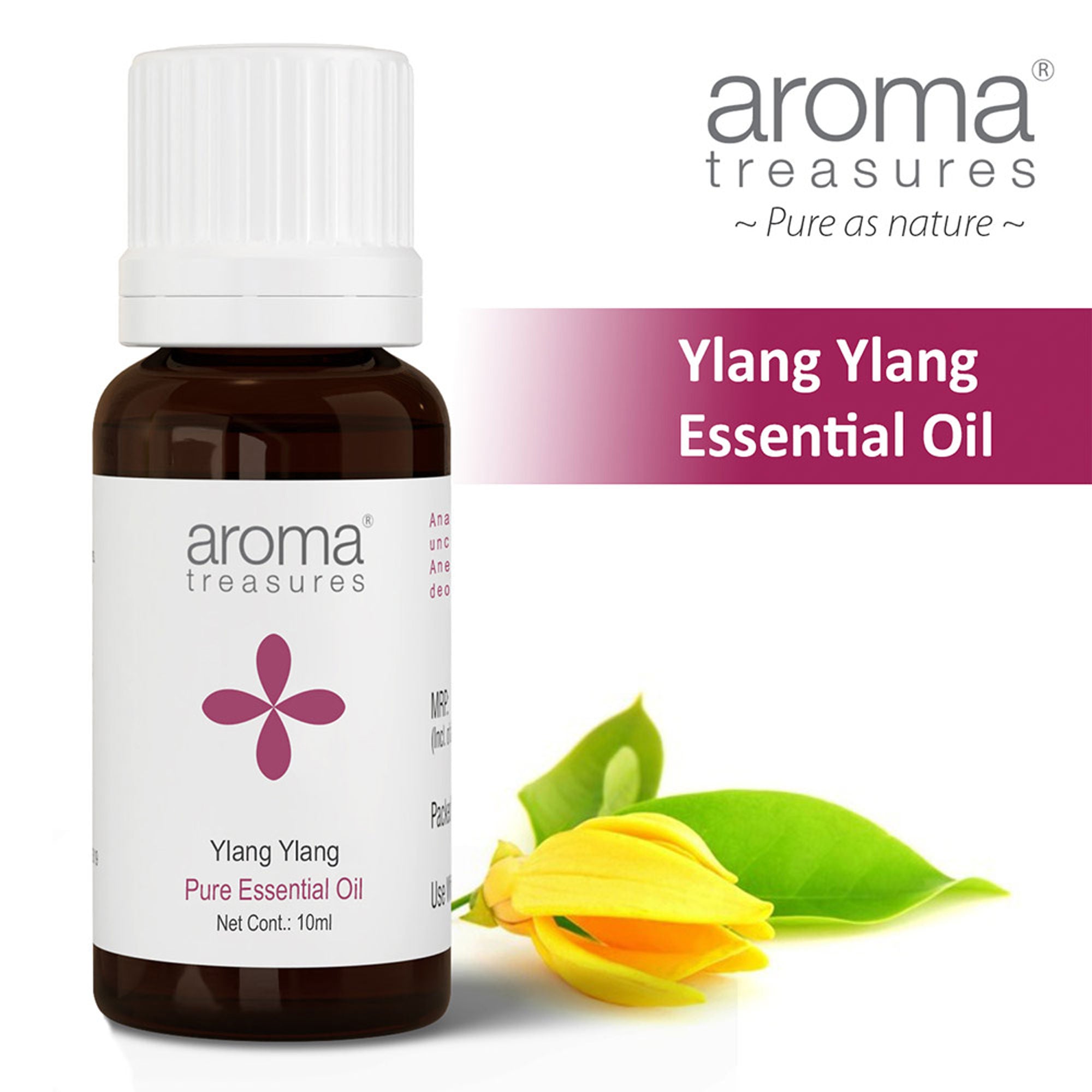 Aroma Treasures Ylang Ylang Pure Essential Oil