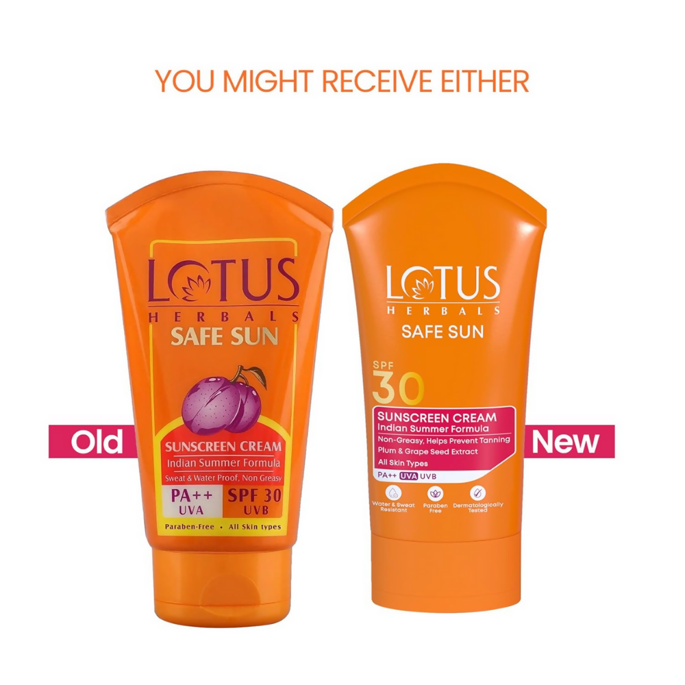 Lotus Herbals Safe Sun Sunscreen Cream SPF 30 PA+++