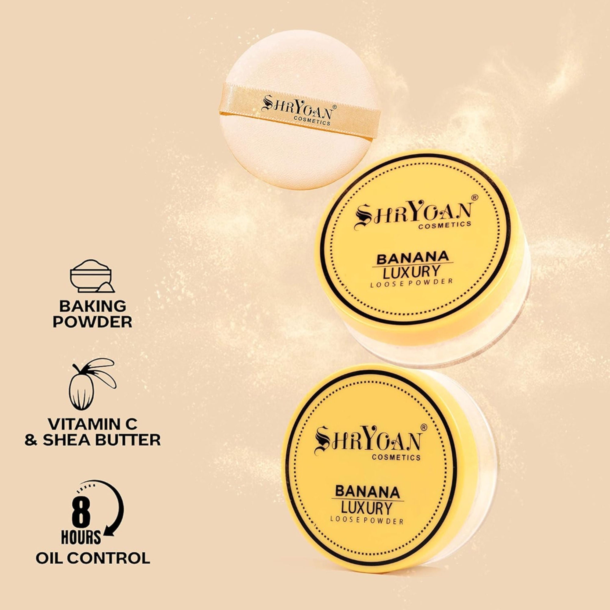 Shryoan Banana Luxury Loose Powder