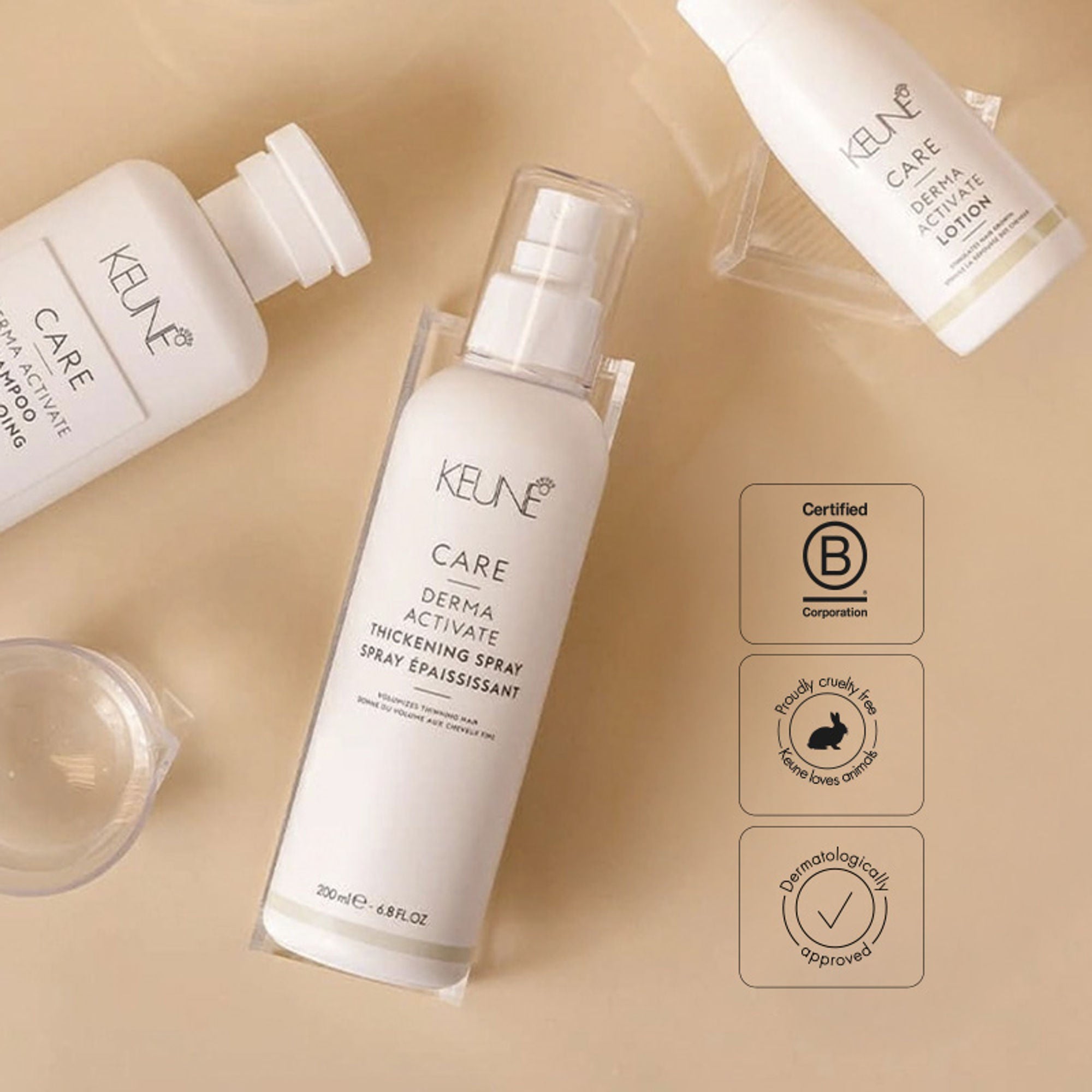 Keune Haircosmetics Care Derma Activate Thickening Spray