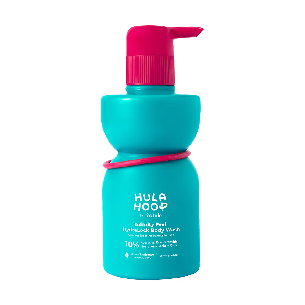 Foxtale Hydrating Body Wash With Hyaluronic Acid & Ceramides Locks In Moisture Reduces Body Odour