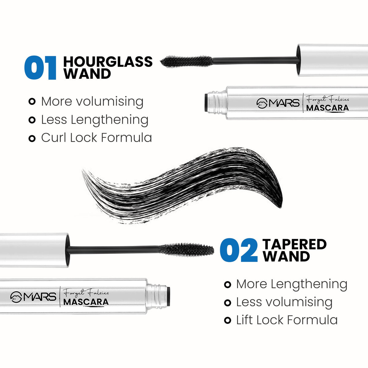 MARS Cosmetics Forget Falsies Mascara - 1