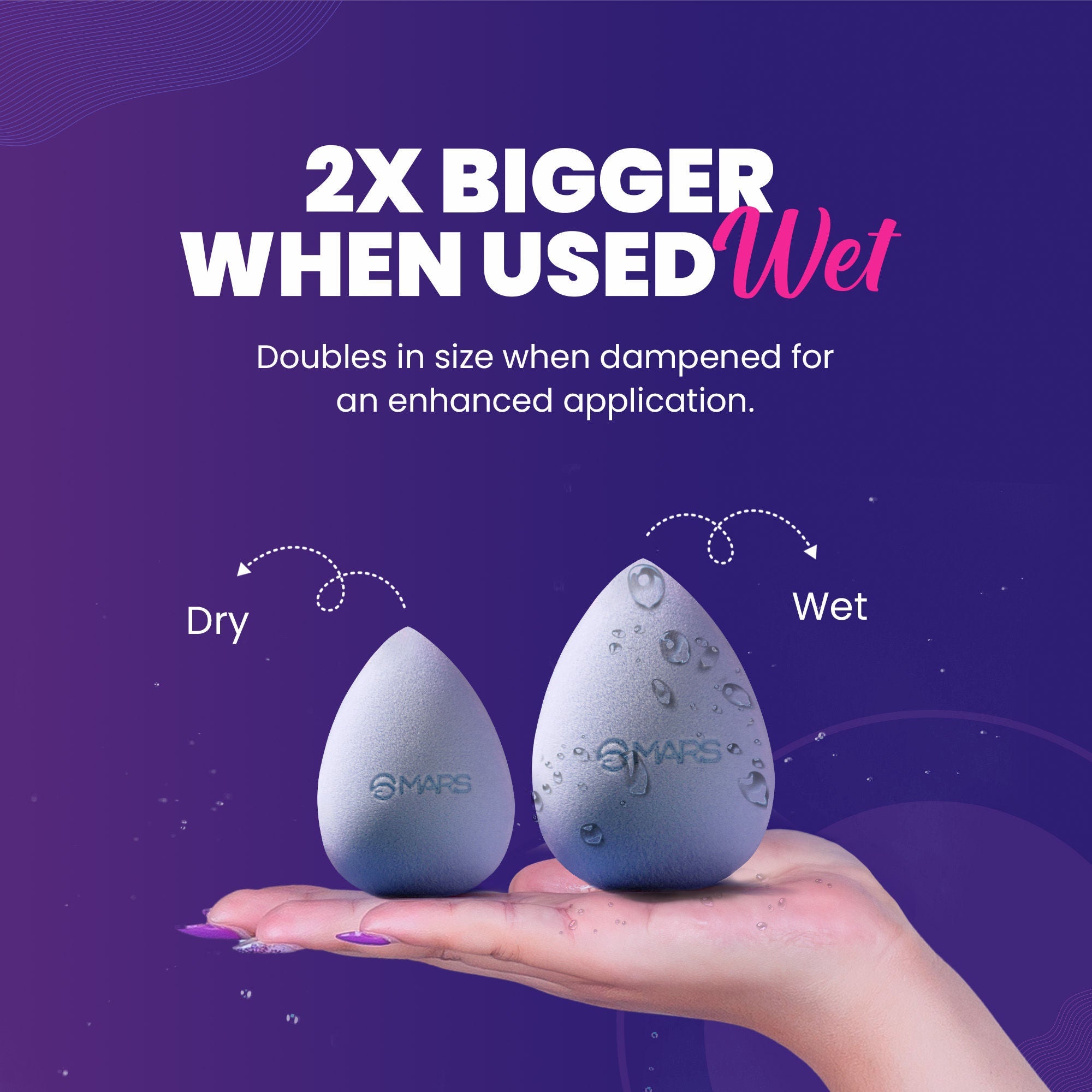MARS Cosmetics Microfibre Velvet Beauty Blender