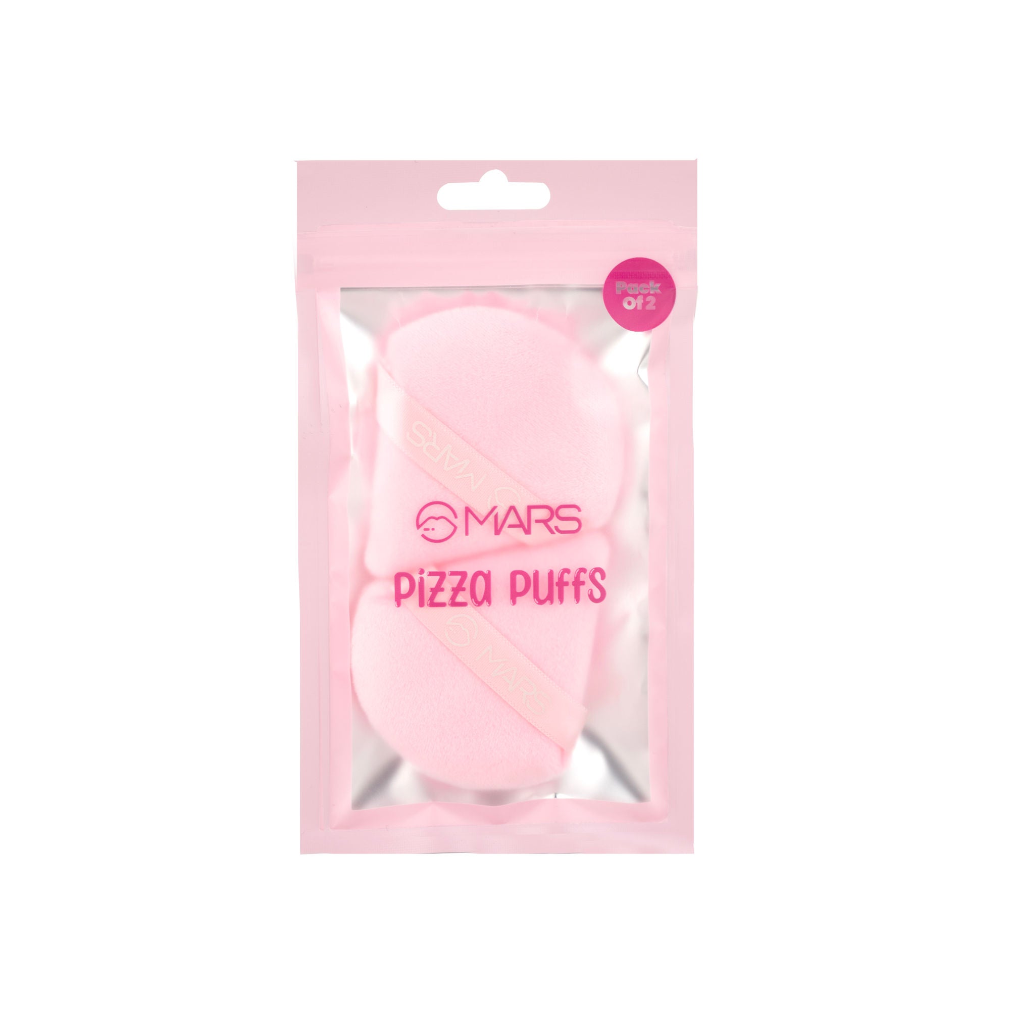 MARS Cosmetics Pizza Powder Puff for Face Makeup