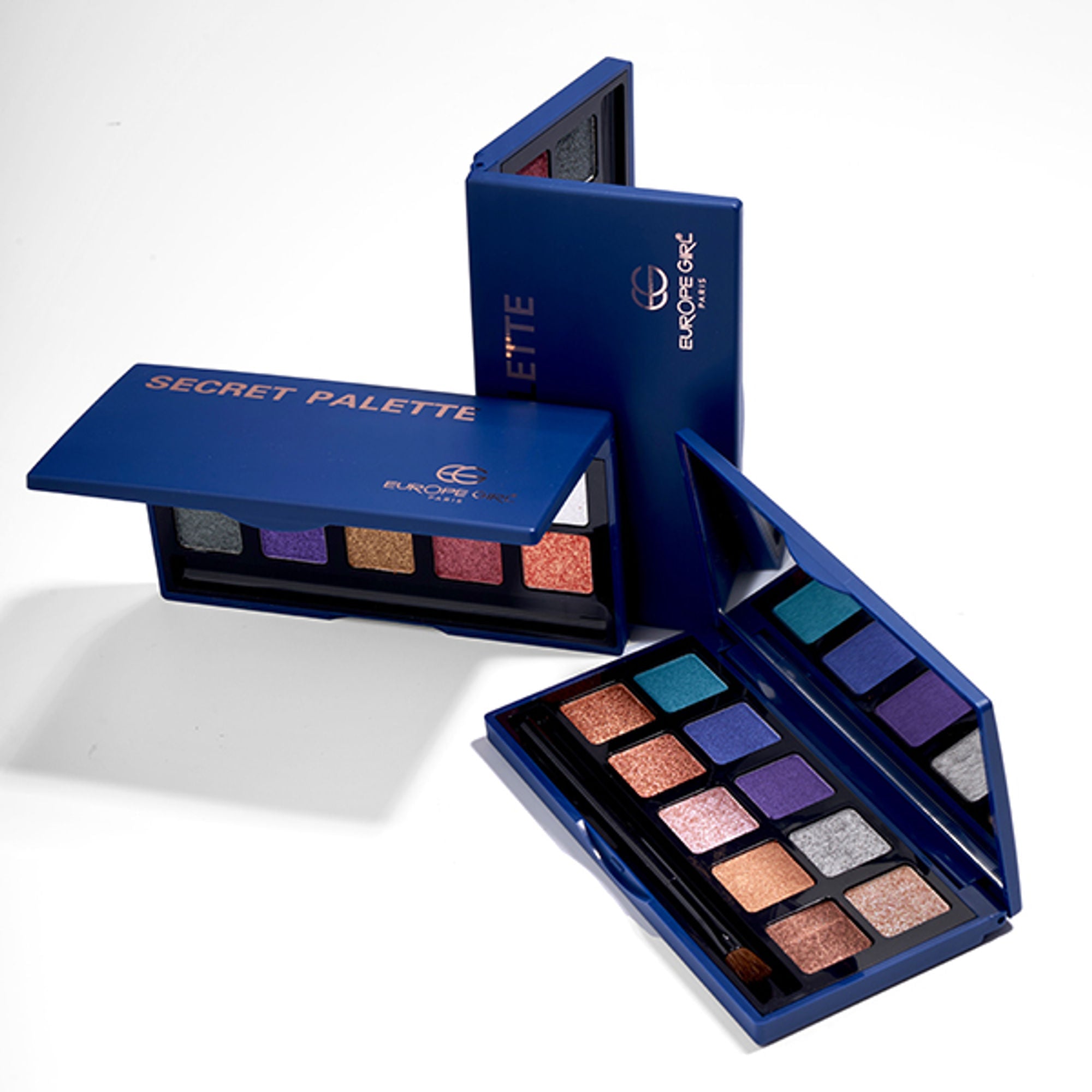 Europe Girl 10 Colour Eyeshadow Secret Palette - Diamond Dust
