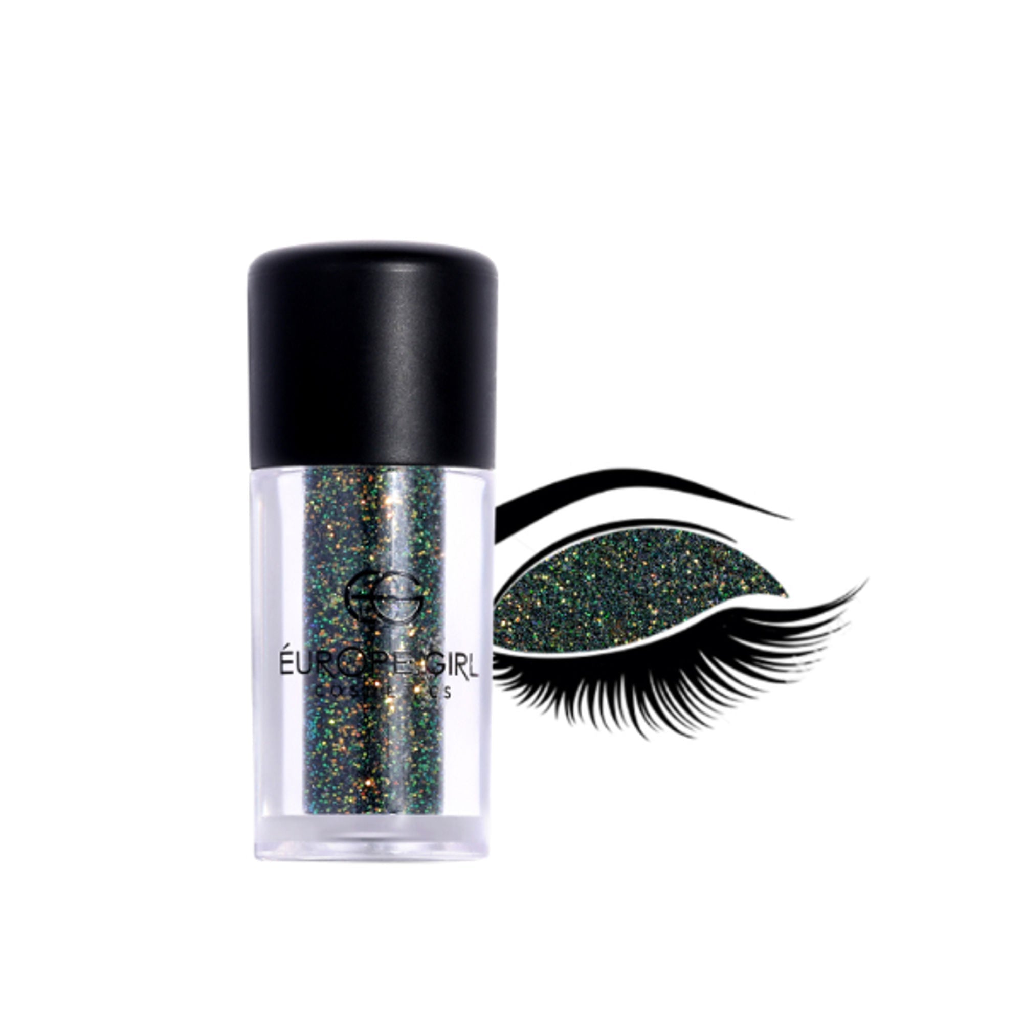 Europe Girl Single Diamond Pigment Glitter Glass - G2 Glitz