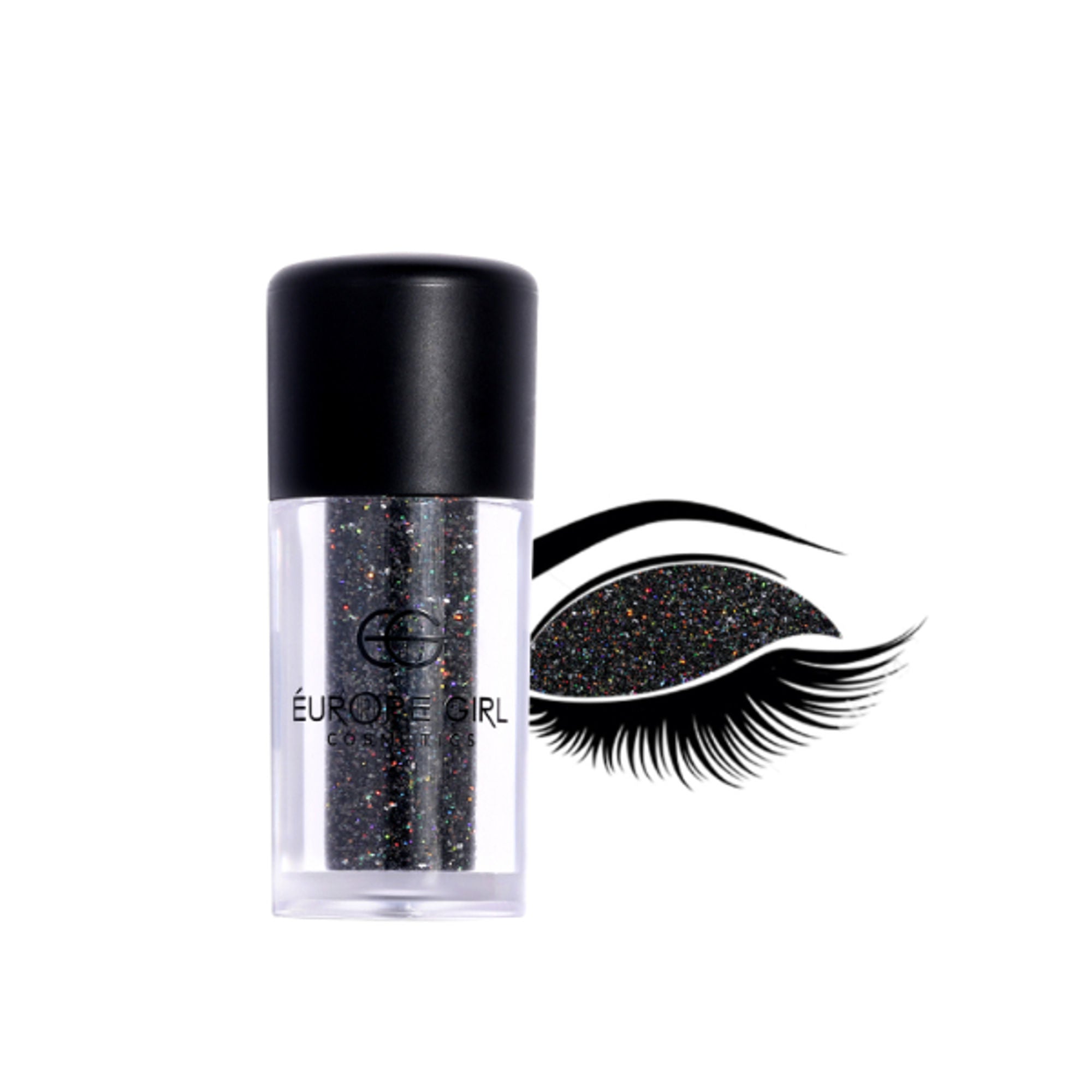 Europe Girl Single Diamond Pigment Glitter Glass - G5 Glimmer