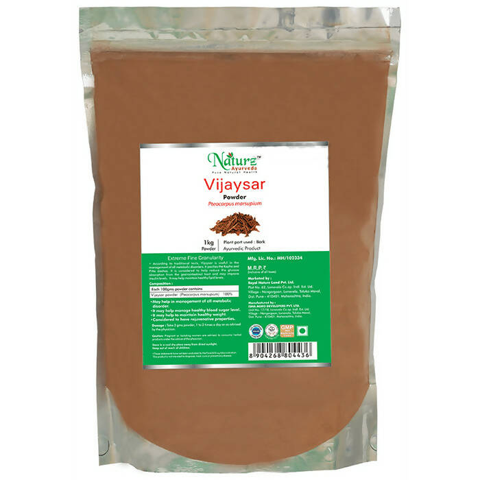 Naturz Ayurveda Vijaysar Powder