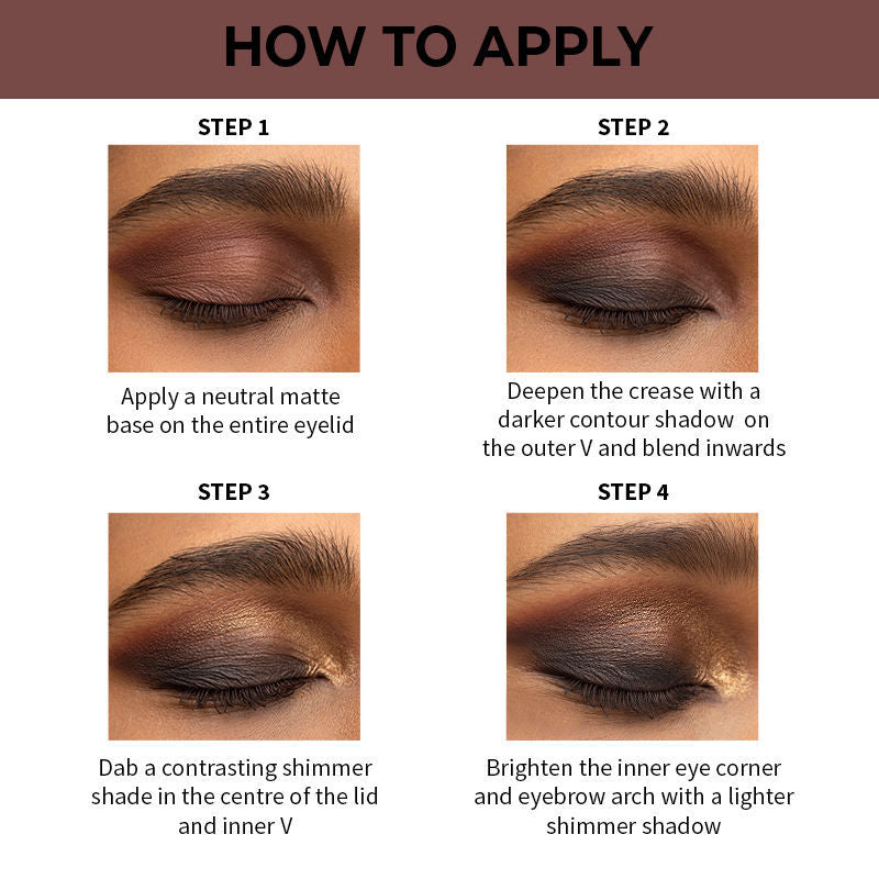 Nykaa Cosmetics Eyes On Me! 4 In 1 Quad Eyeshadow Palette