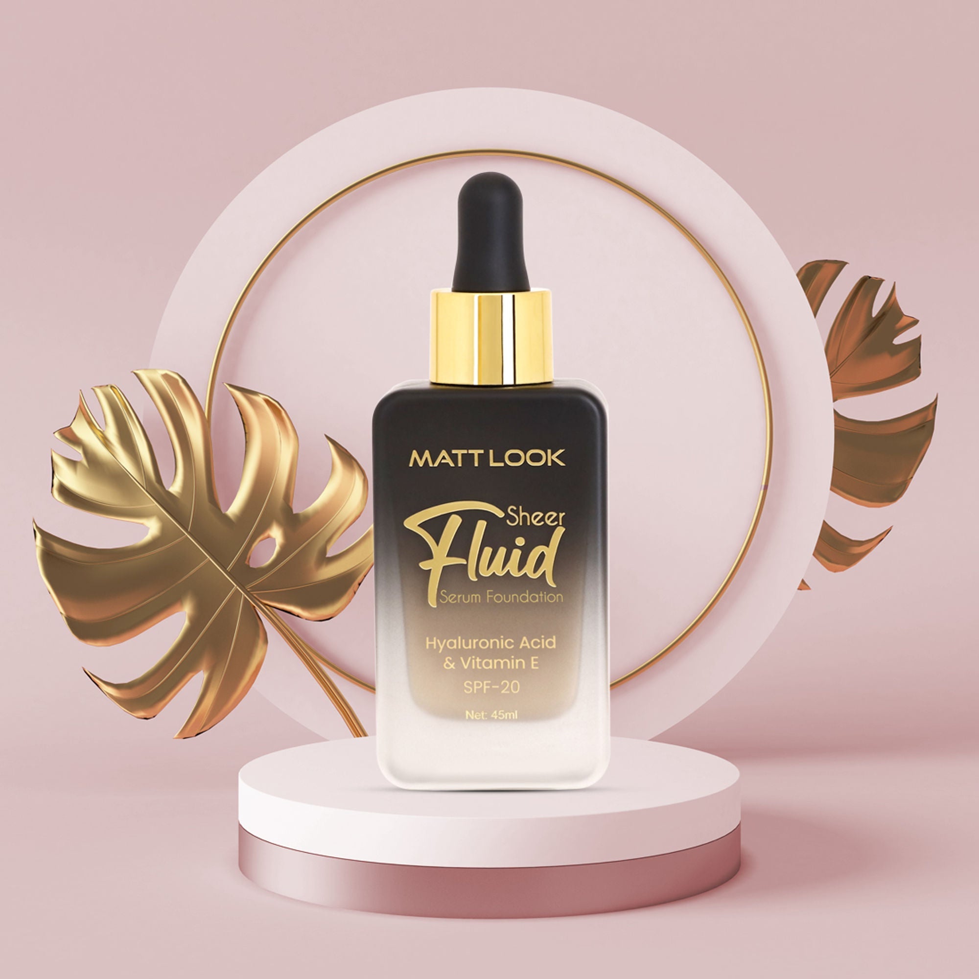 Matt Look Sheer Fluid Serum Foundation - 06 Toasted Wheat