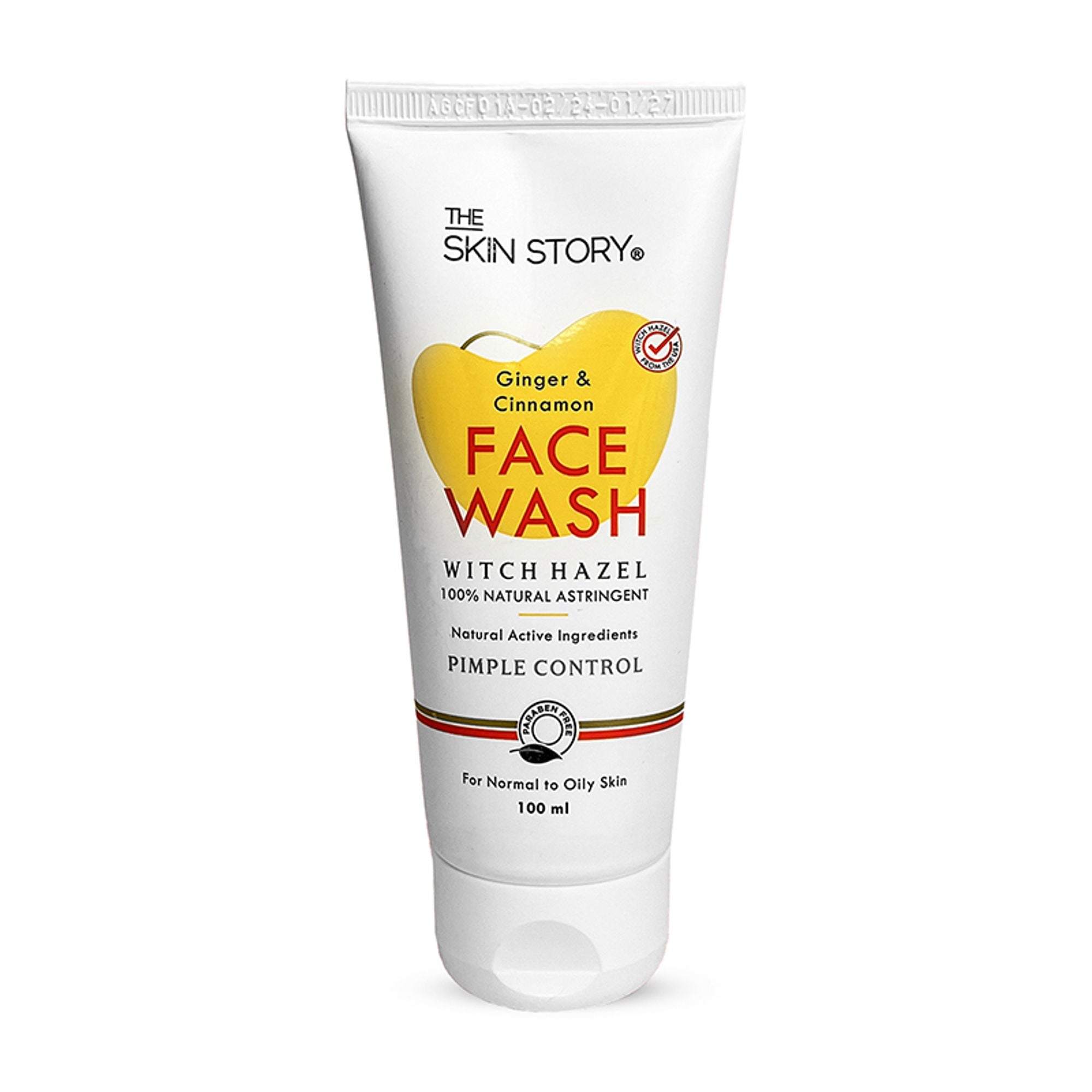 The Skin Story Oil & Pimple Control Ginger Cinnamon Face Wash