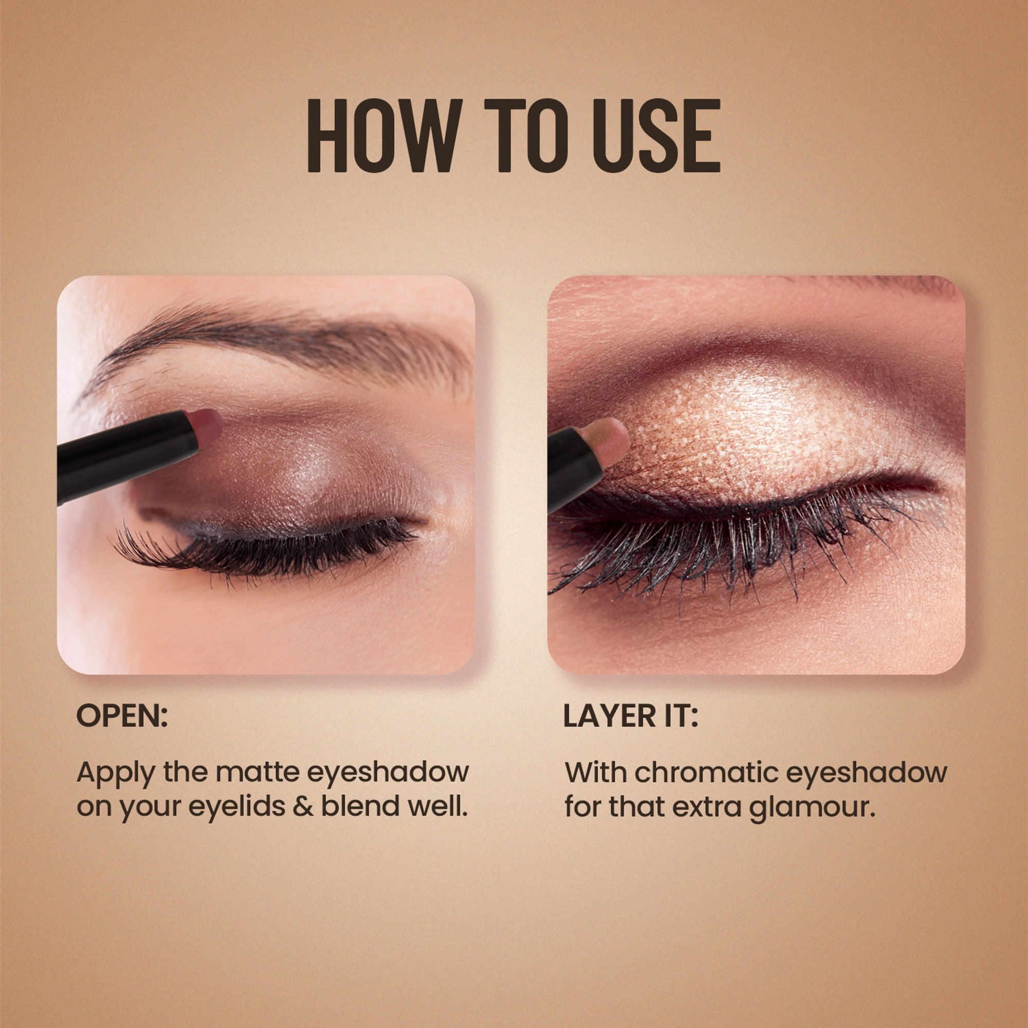 Swiss Beauty Chrome & Matte Twin Eyeshadow - 01 Night Skies