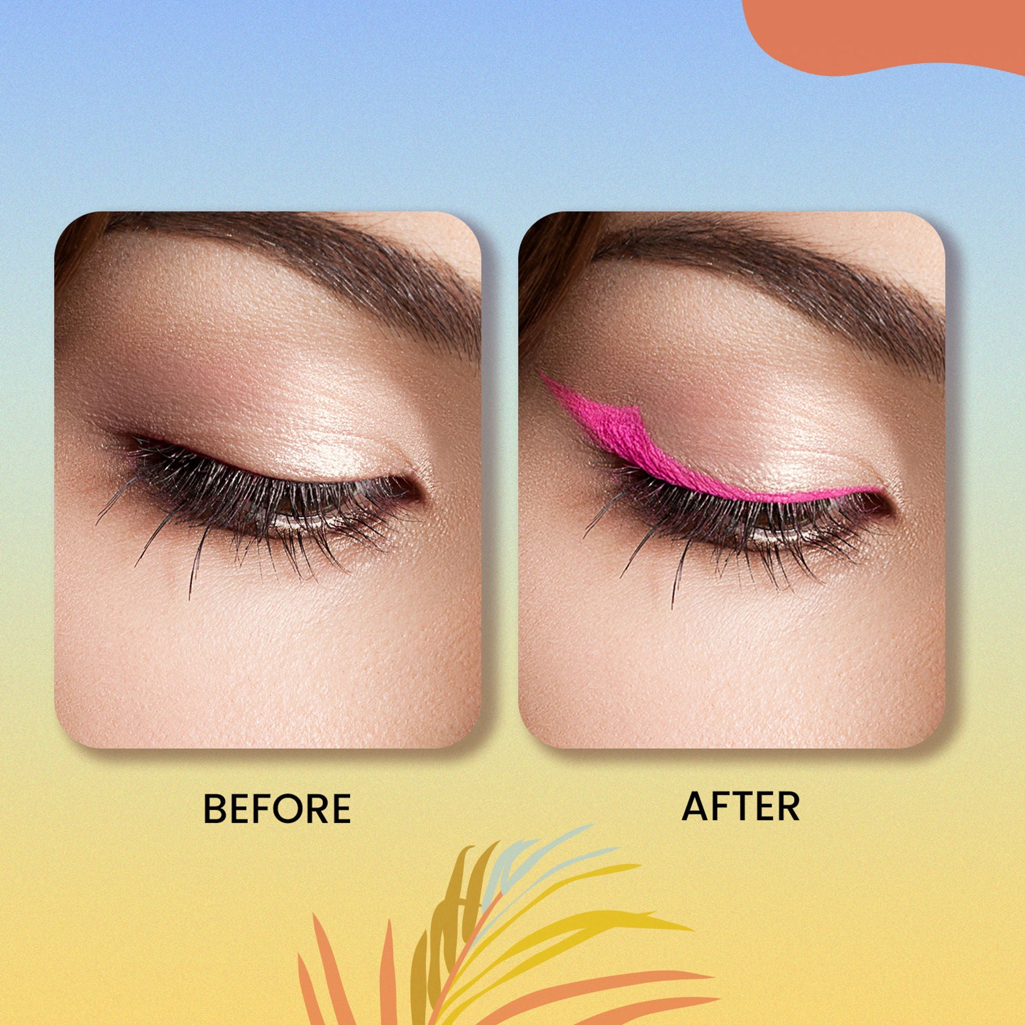 Swiss Beauty Colour Me Bright Sketch Eyeliner - 03 Orange Lush