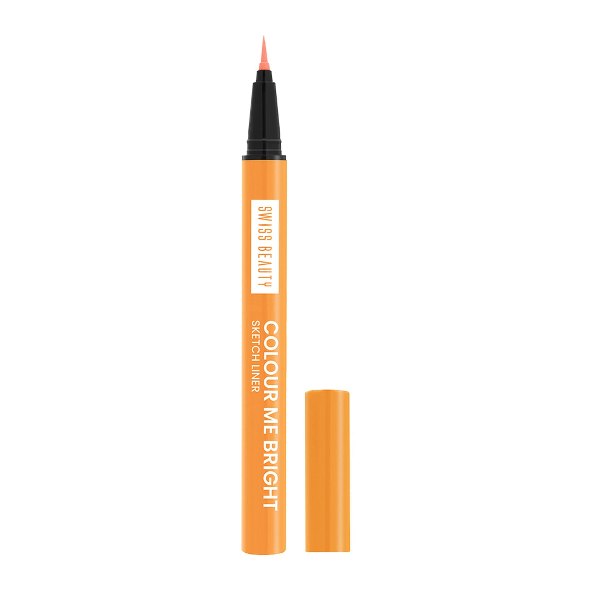 Swiss Beauty Colour Me Bright Sketch Eyeliner - 03 Orange Lush