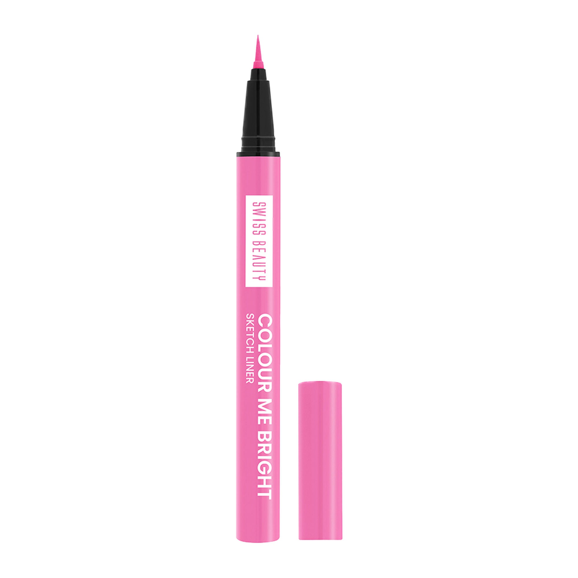 Swiss Beauty Colour Me Bright Sketch Eyeliner - 04 Pink Crush