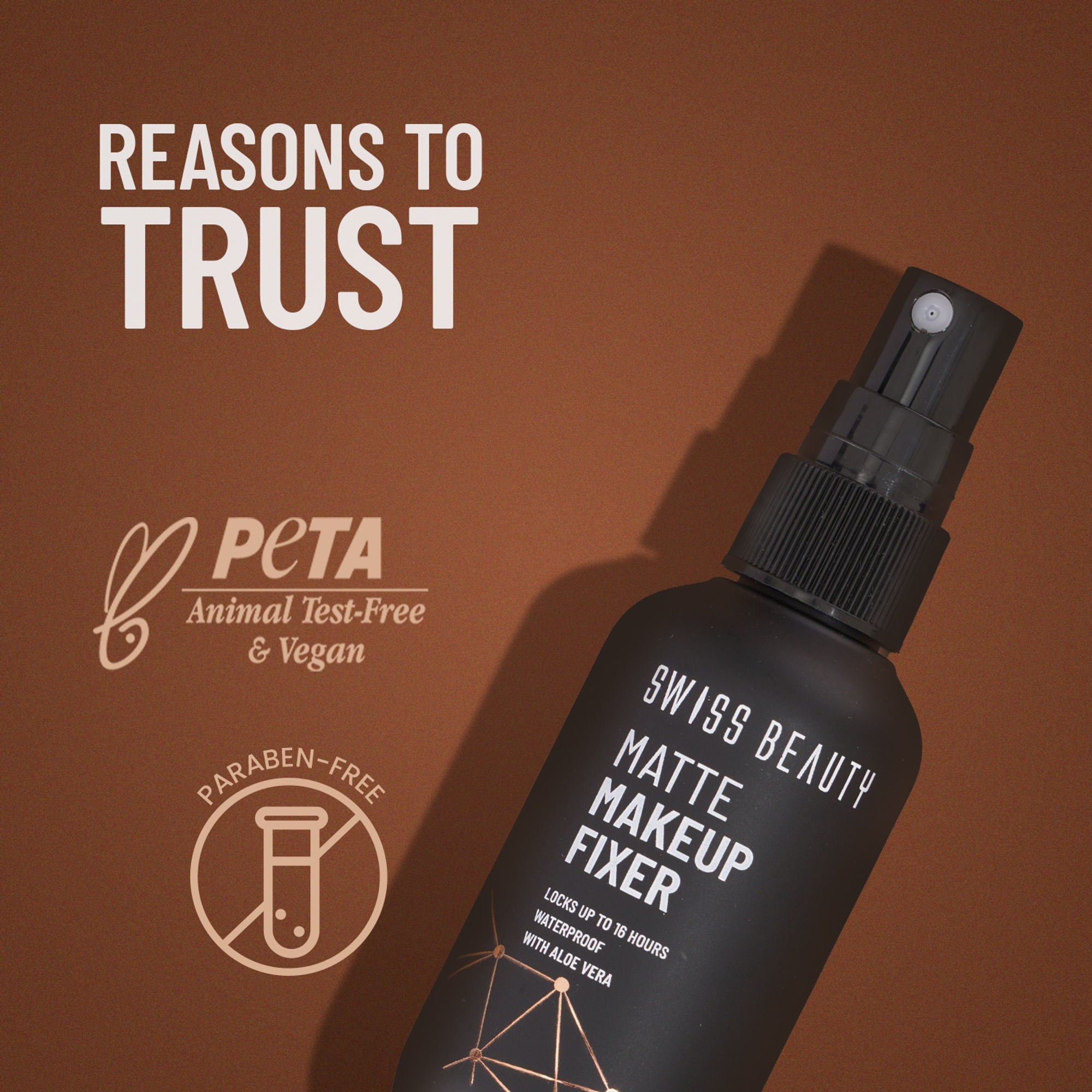 Swiss Beauty Matte Makeup Fixer Spray