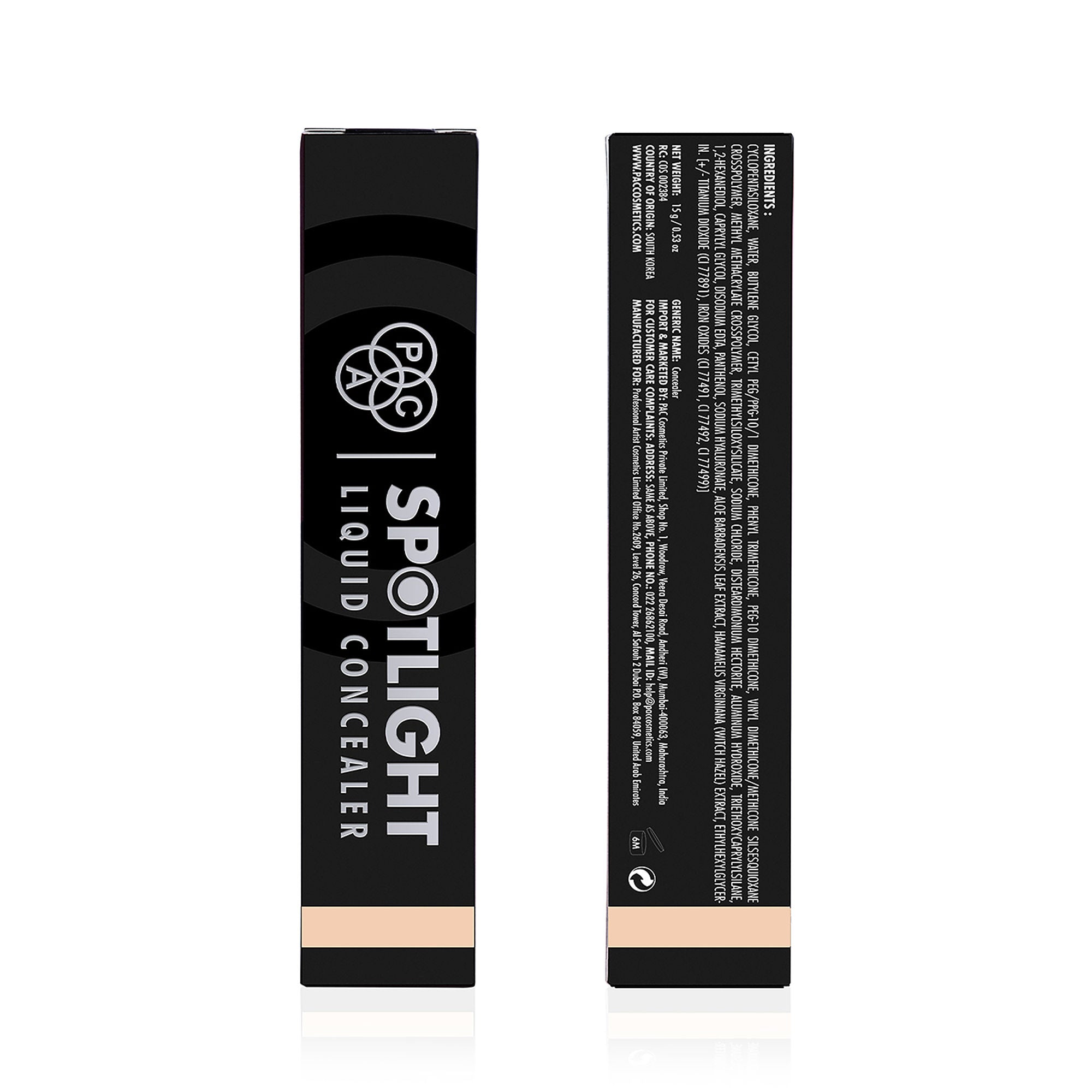 PAC Studio Spotlight Liquid Concealer - 01 Whipped Vanilla