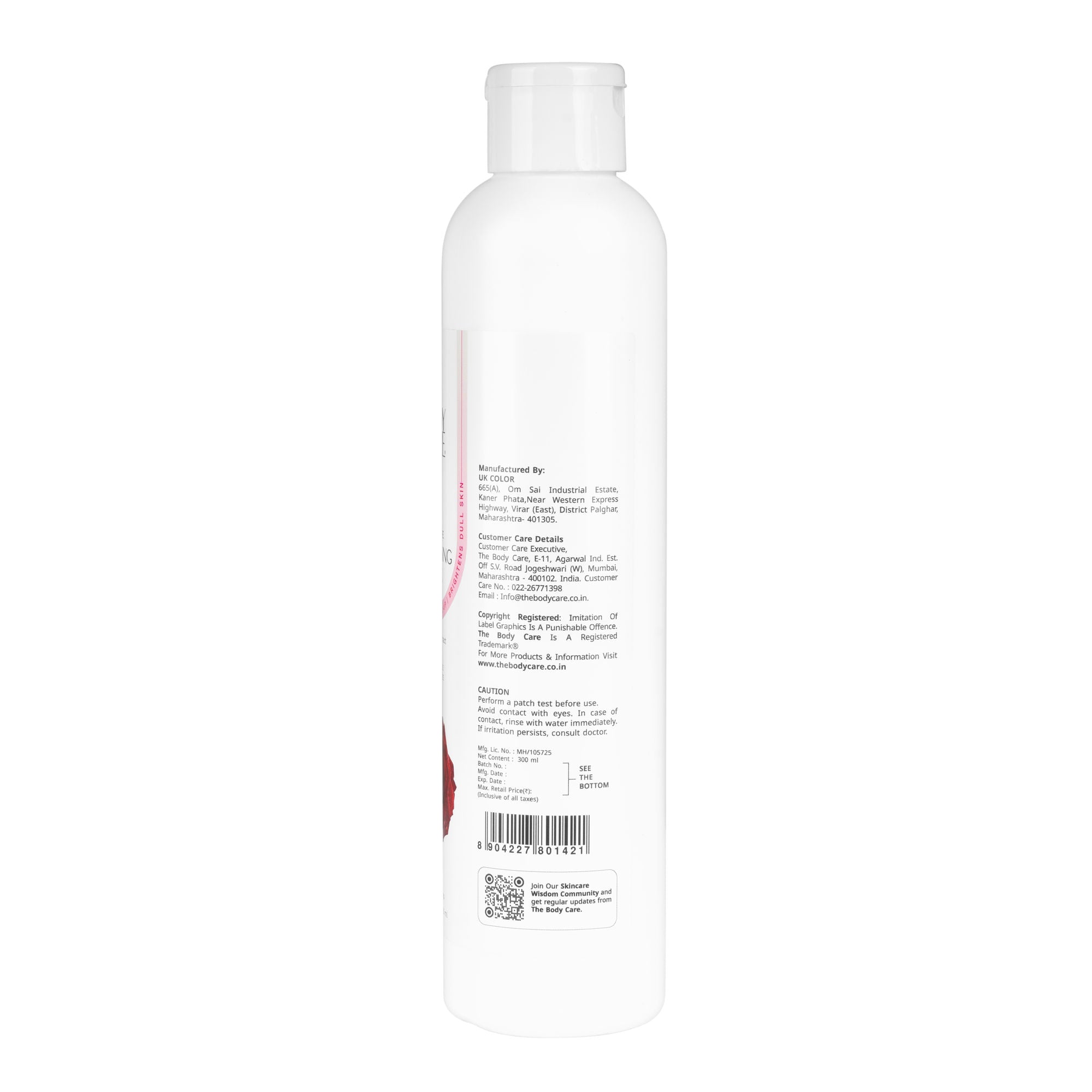 The Body Care Deep Rose Cleansing Milk
