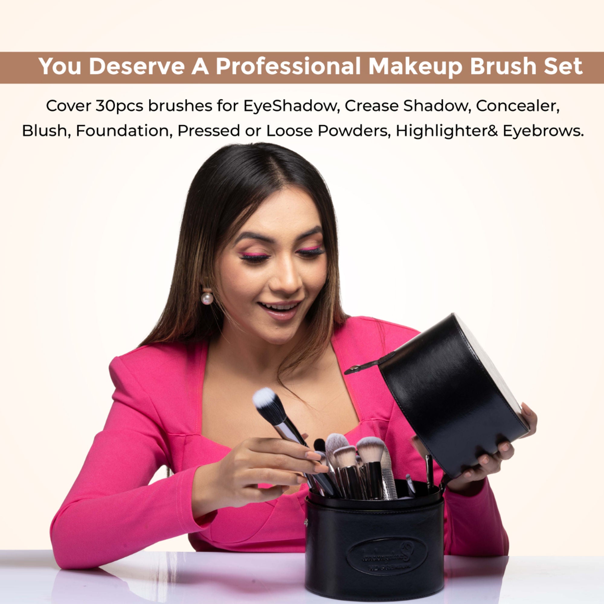 London Prime HD Professional Brush Set - 30 Pcs
