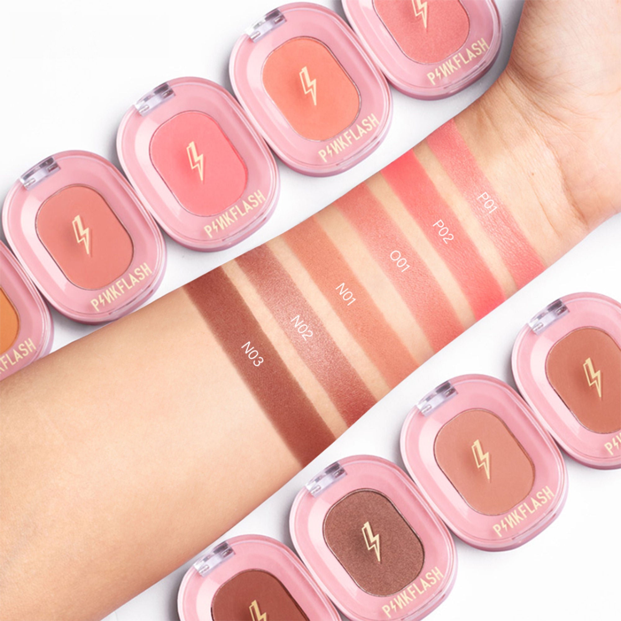 PINKFLASH Chic In Cheek Blush - O01 Melon Melon