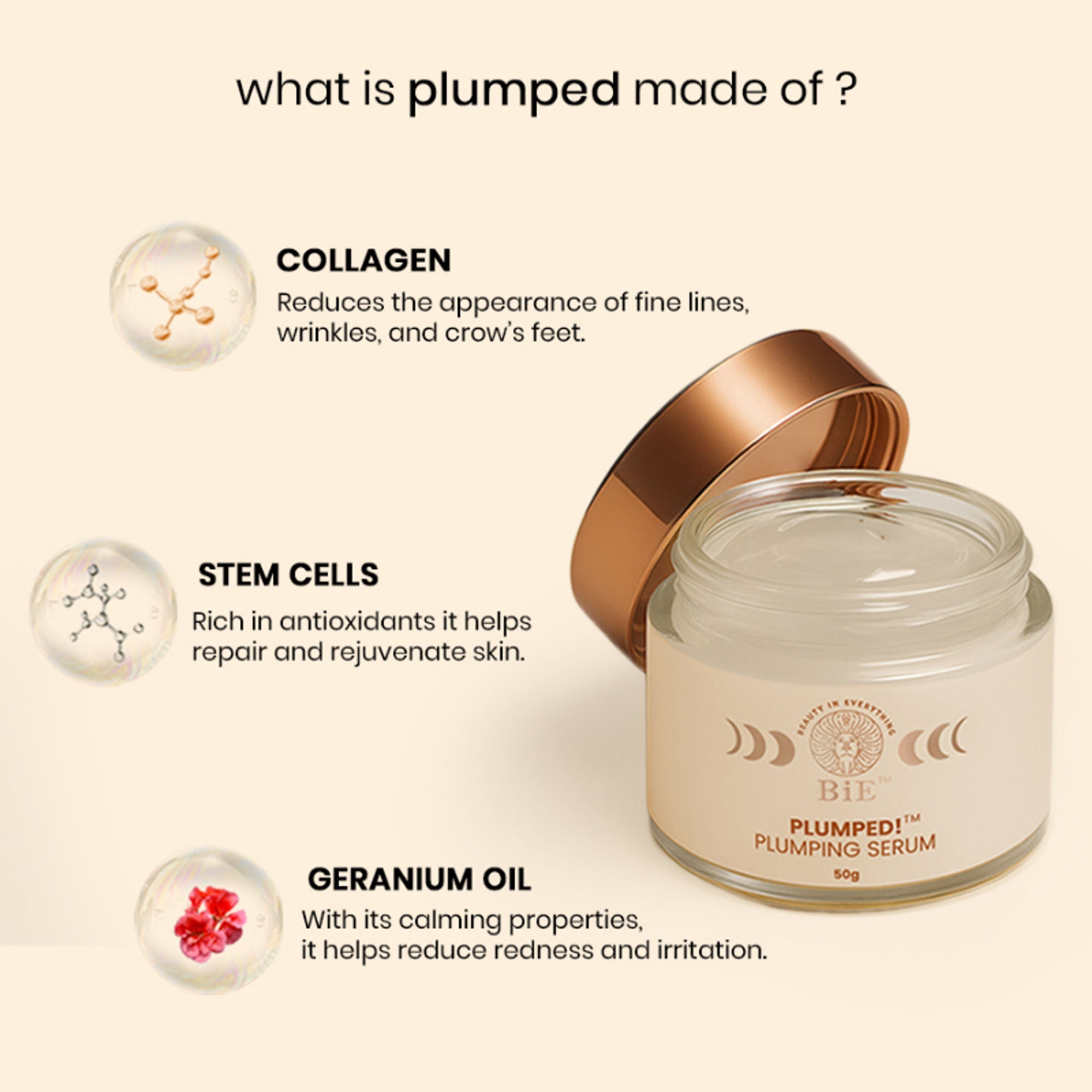 BiE Plumped!- Plumping Serum