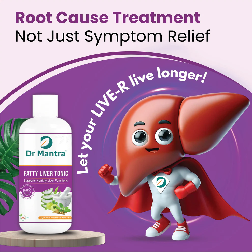Dr Mantra Ayurvedic Fatty Liver Tonic for Healthy Liver| 300ml