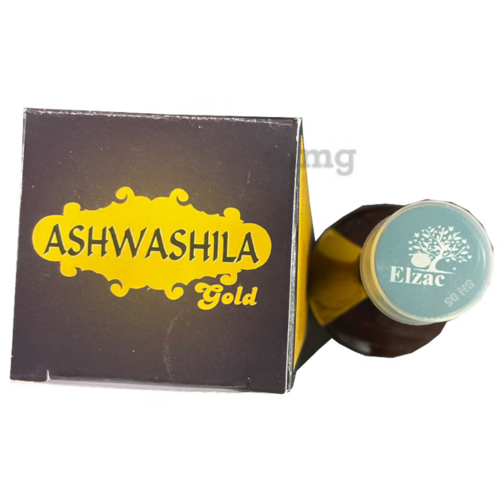 Elzac Ashwashila Gold Syrup Sugar Free