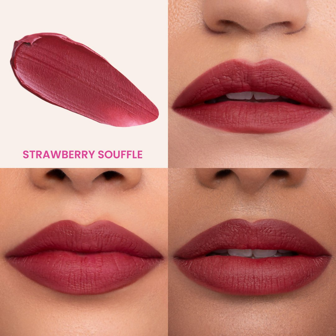 Typsy Beauty Pout Cloud Matte Lip Balm - Strawberry Souffle