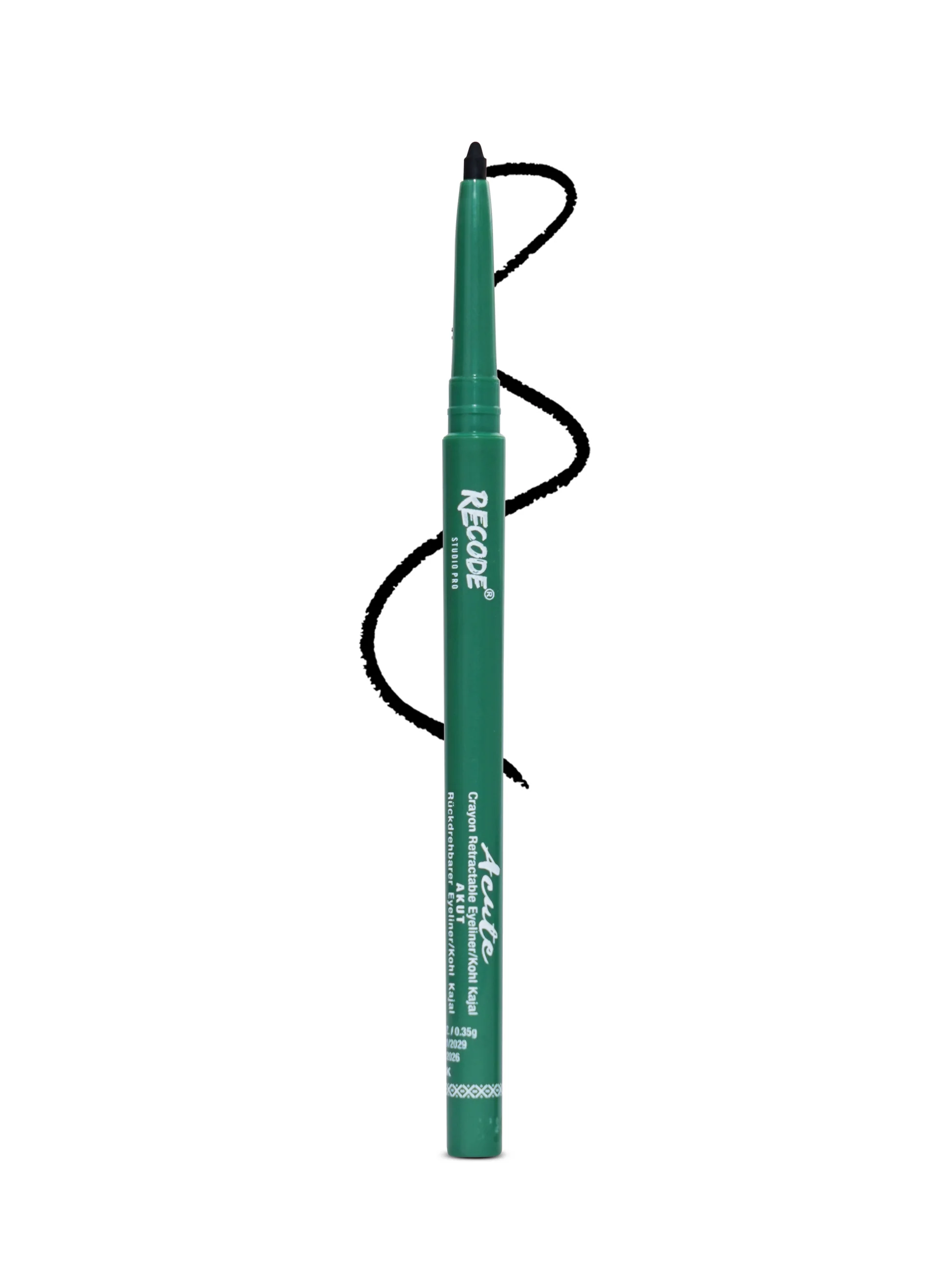 Recode Black Eyeliner Acute Kajal Pencil