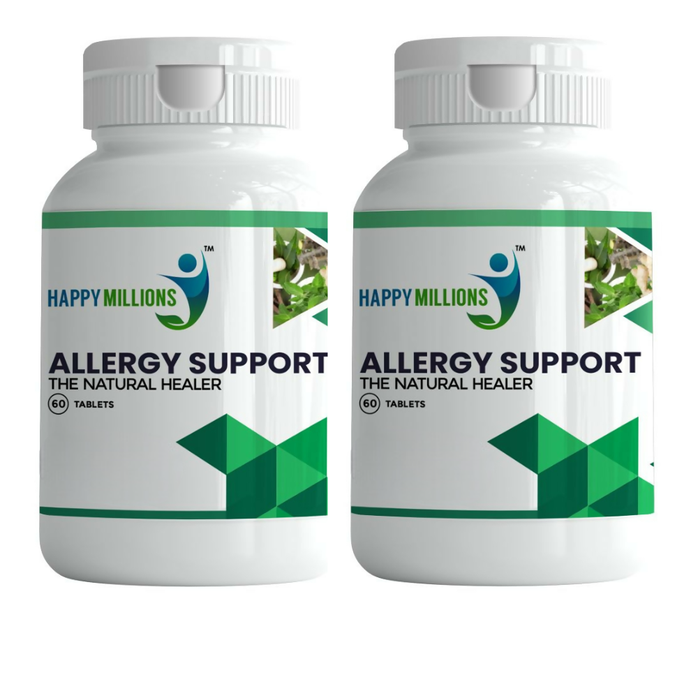HappyMillions Allergy Support Tablets