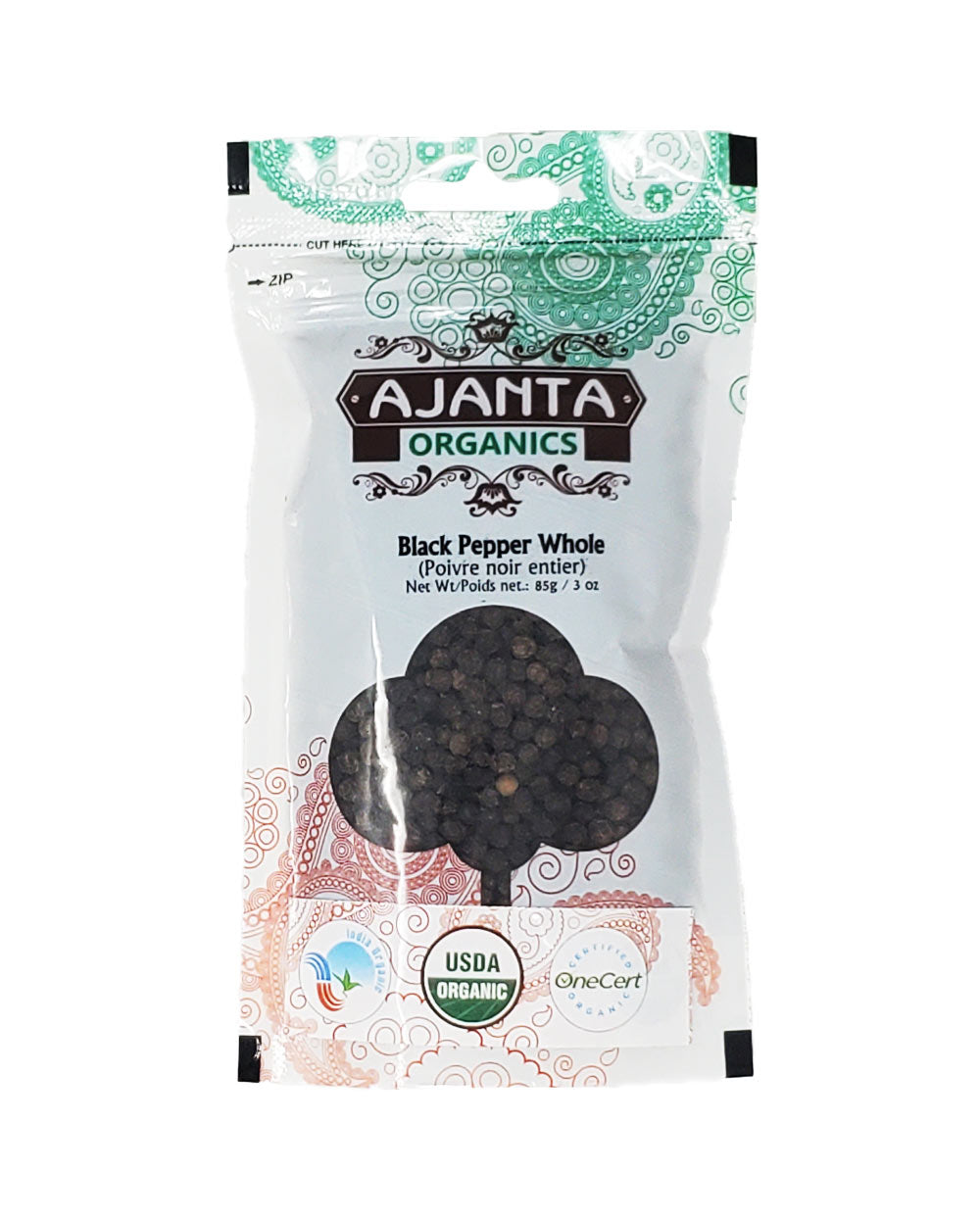 Ajanta Organics Black Pepper Whole