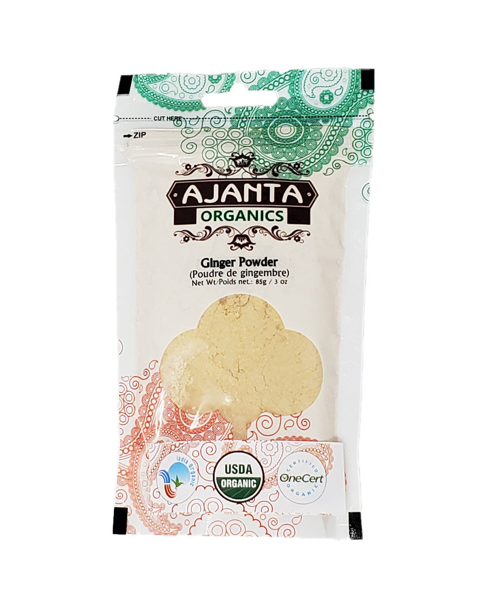 Ajanta Organics Ginger Powder 85g