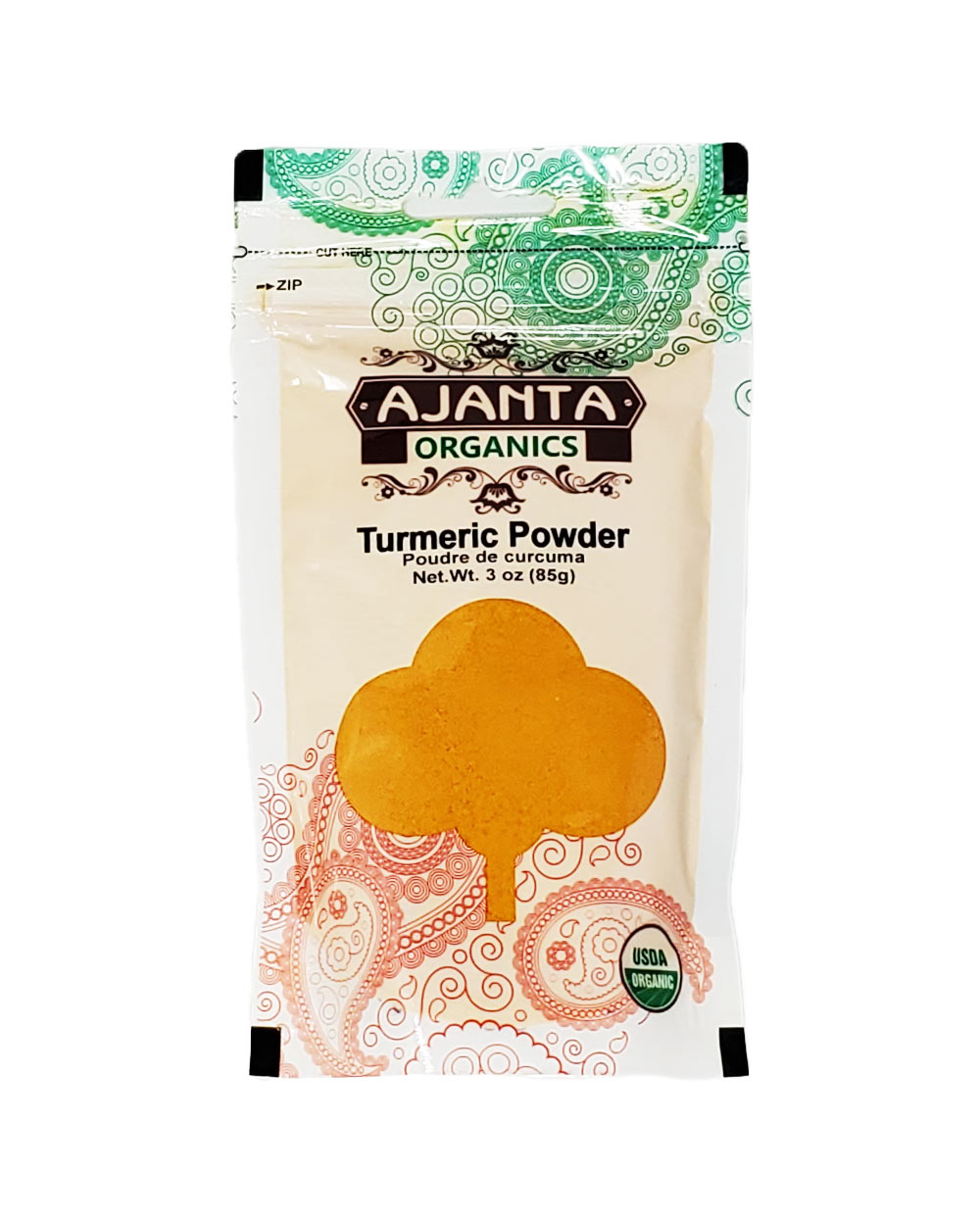 Ajanta organics Turmeric powder 85g