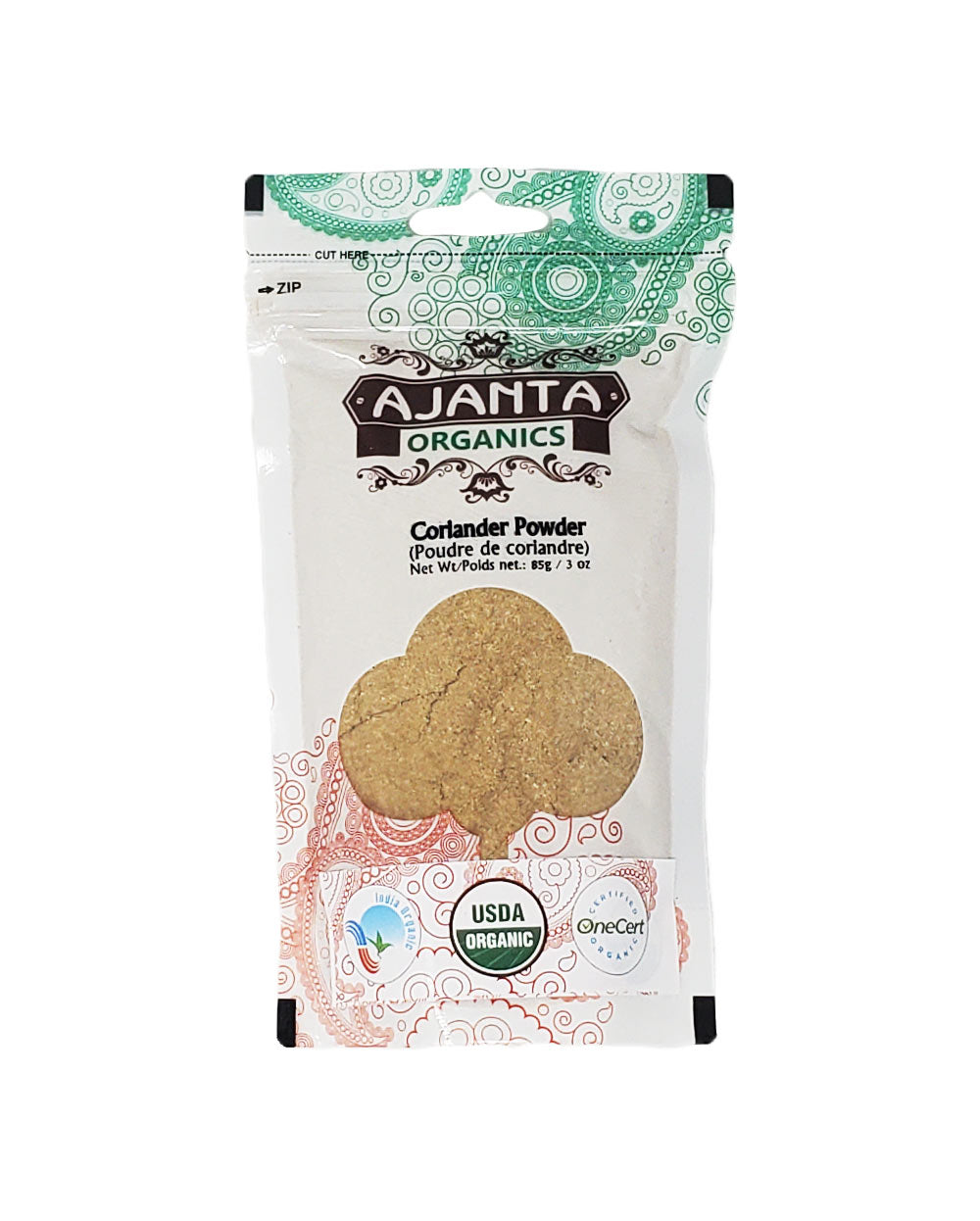 Ajanta Organics Coriander powder 85g